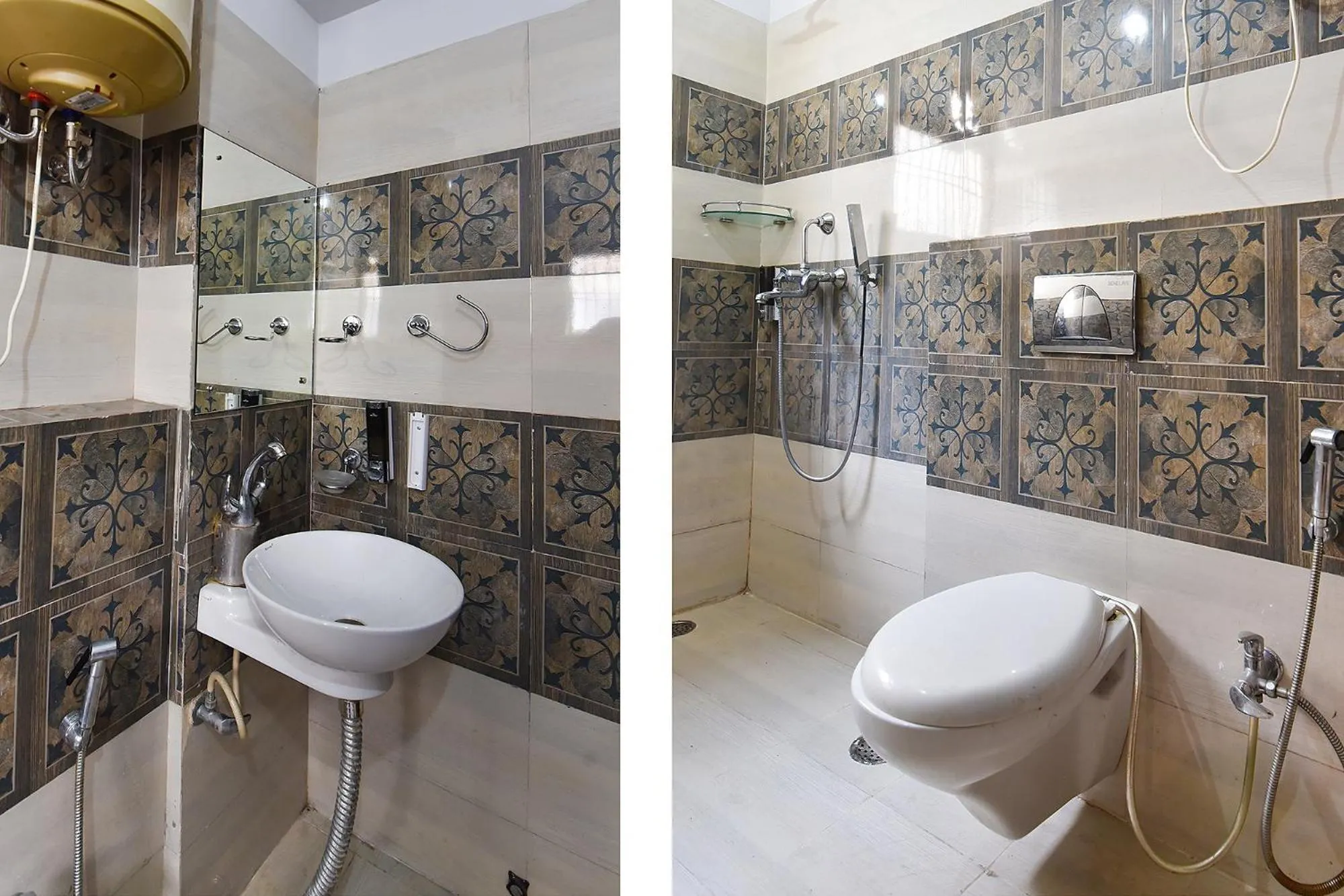 Bathroom in FabHotel Rushank Palace