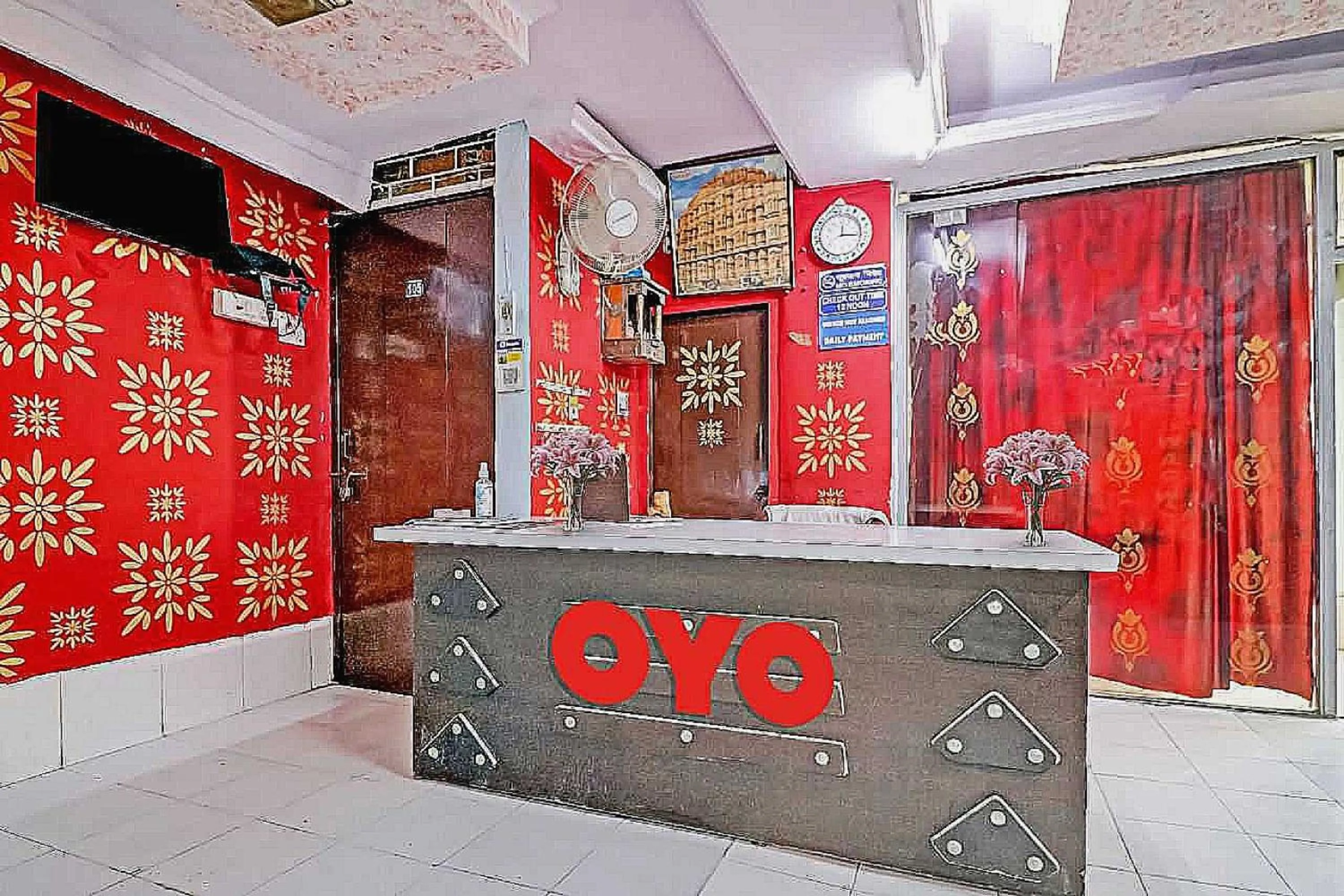 Lobby or reception in Spot On Swagat Palace