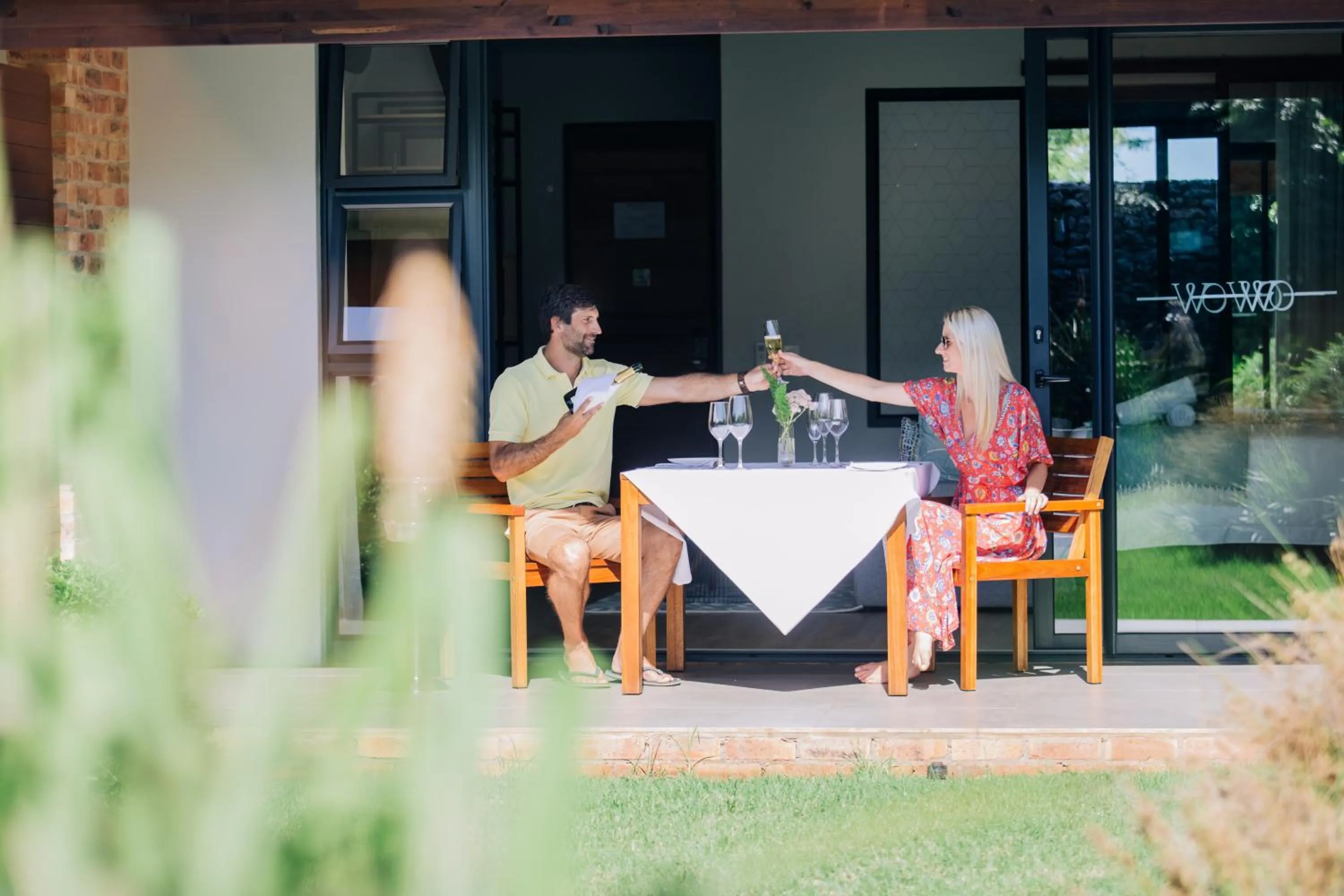 Patio in Hotel Olivewood