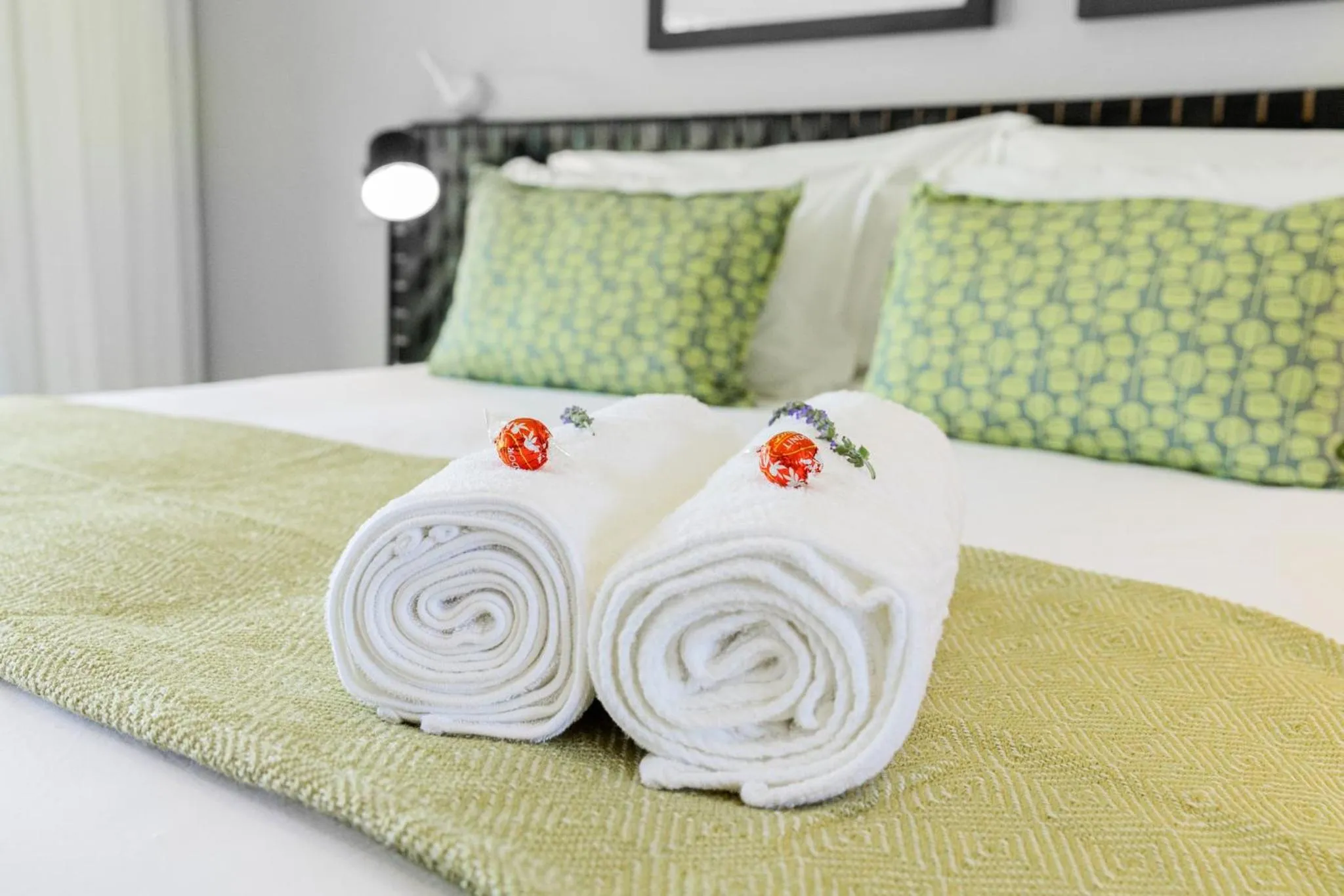 Bed in Hotel Olivewood