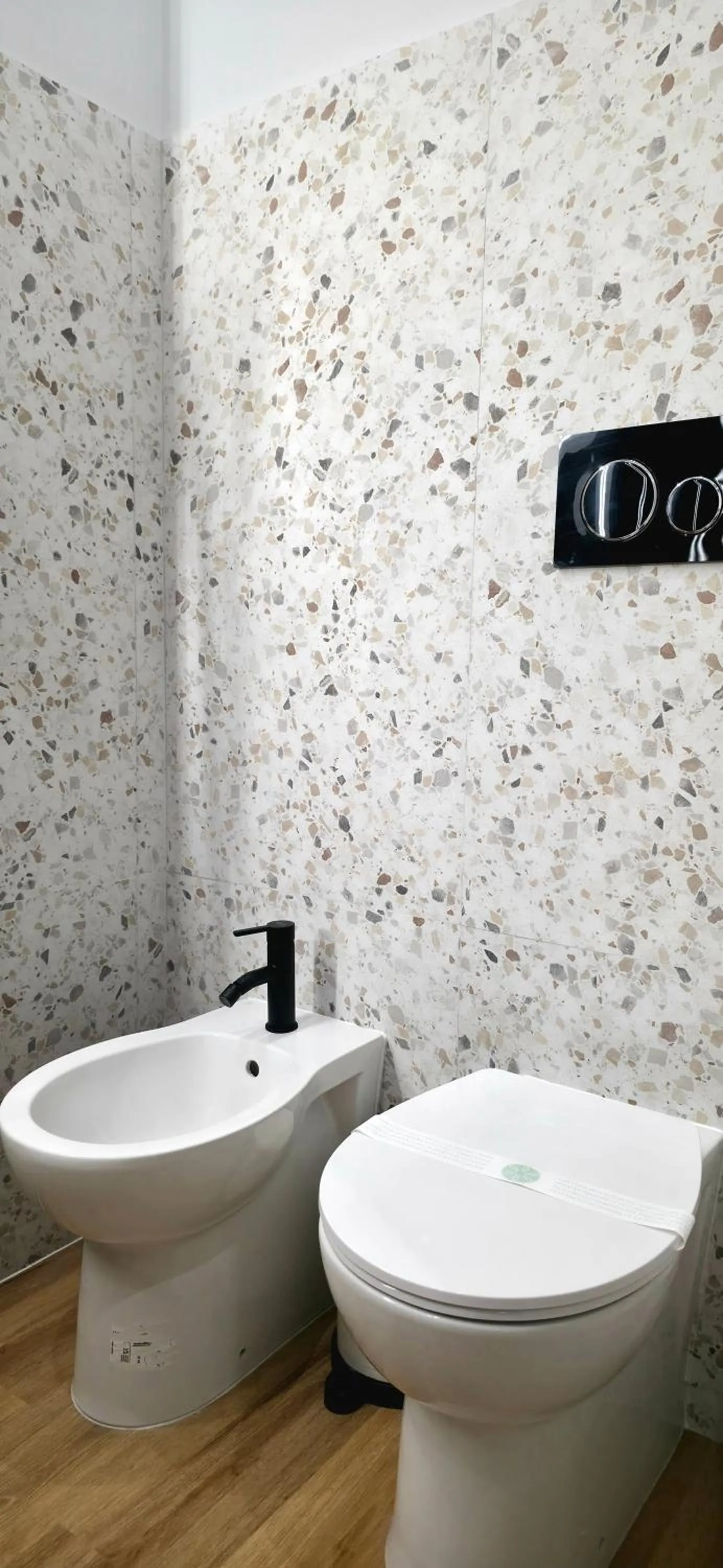 Toilet in AmoRoma Suite