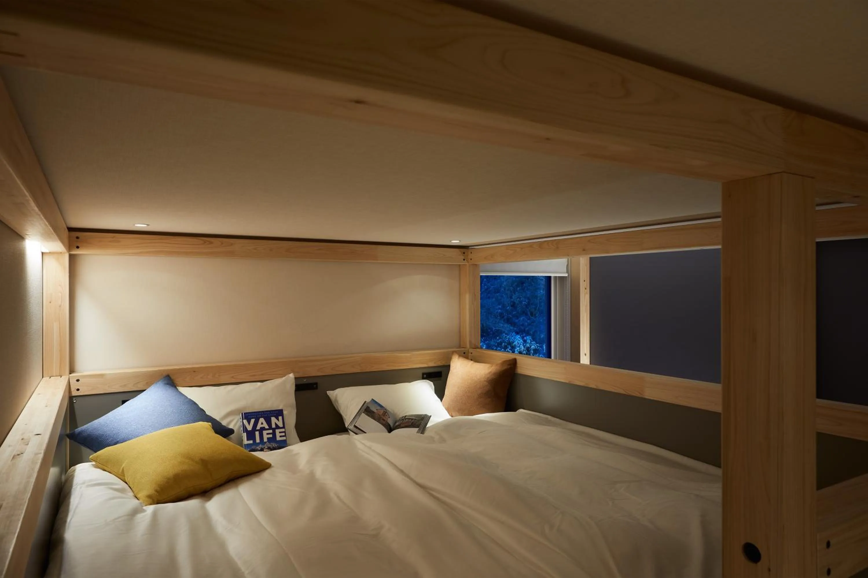 Bed in BEB5 Tsuchiura by Hoshino Resorts