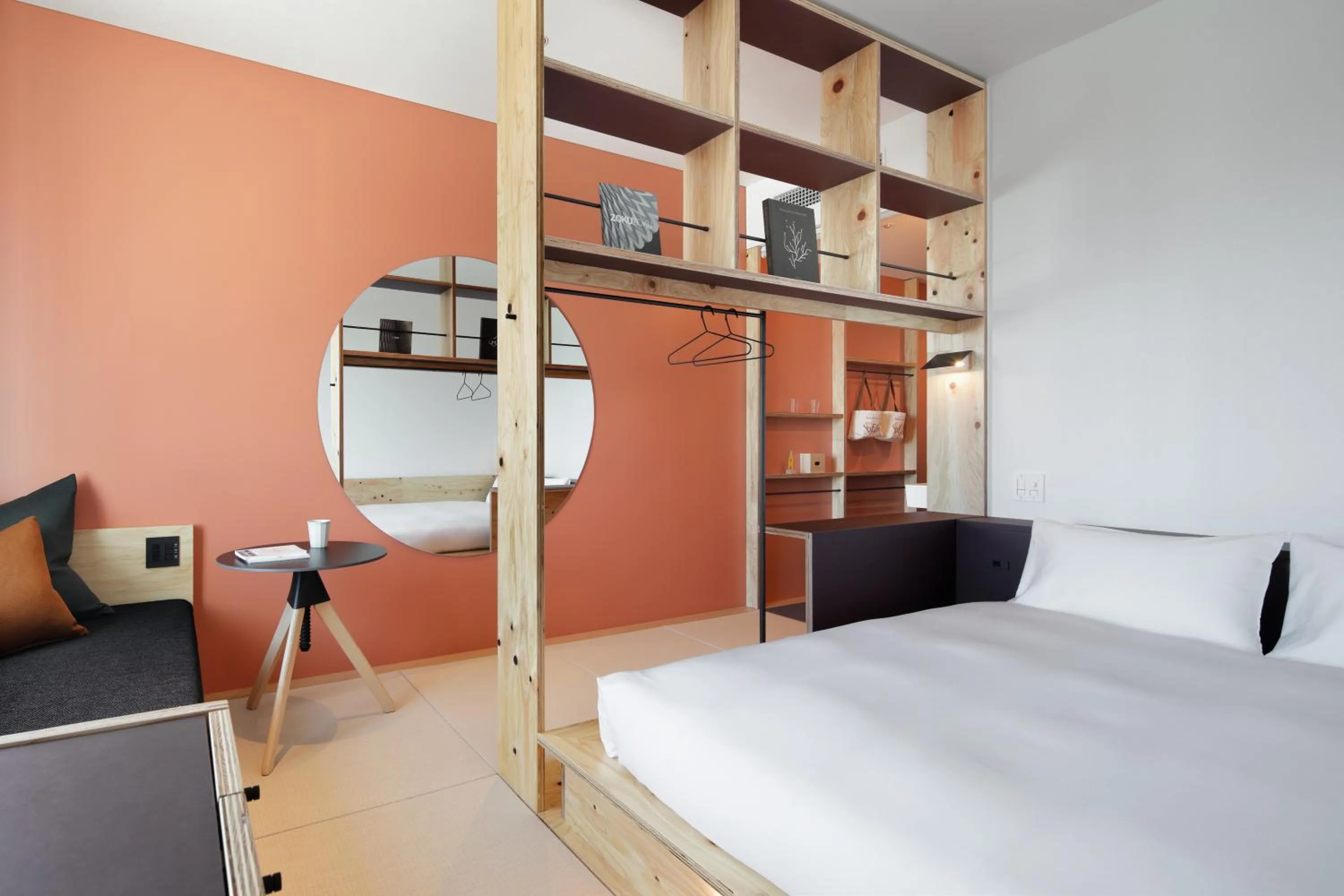 Photo of the whole room, Bed in BEB5 Tsuchiura by Hoshino Resorts