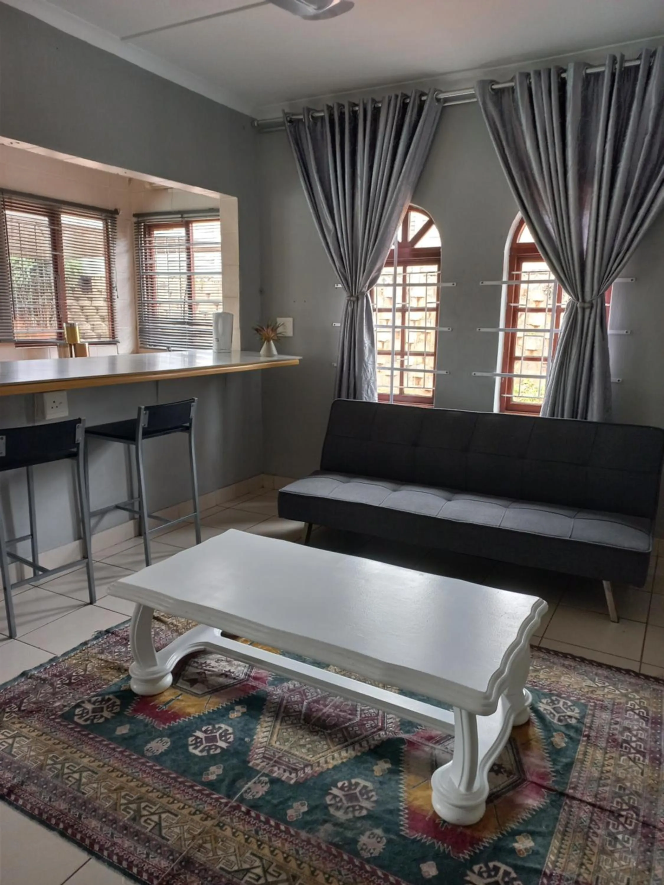 Seating area in Bougainvillea BNB