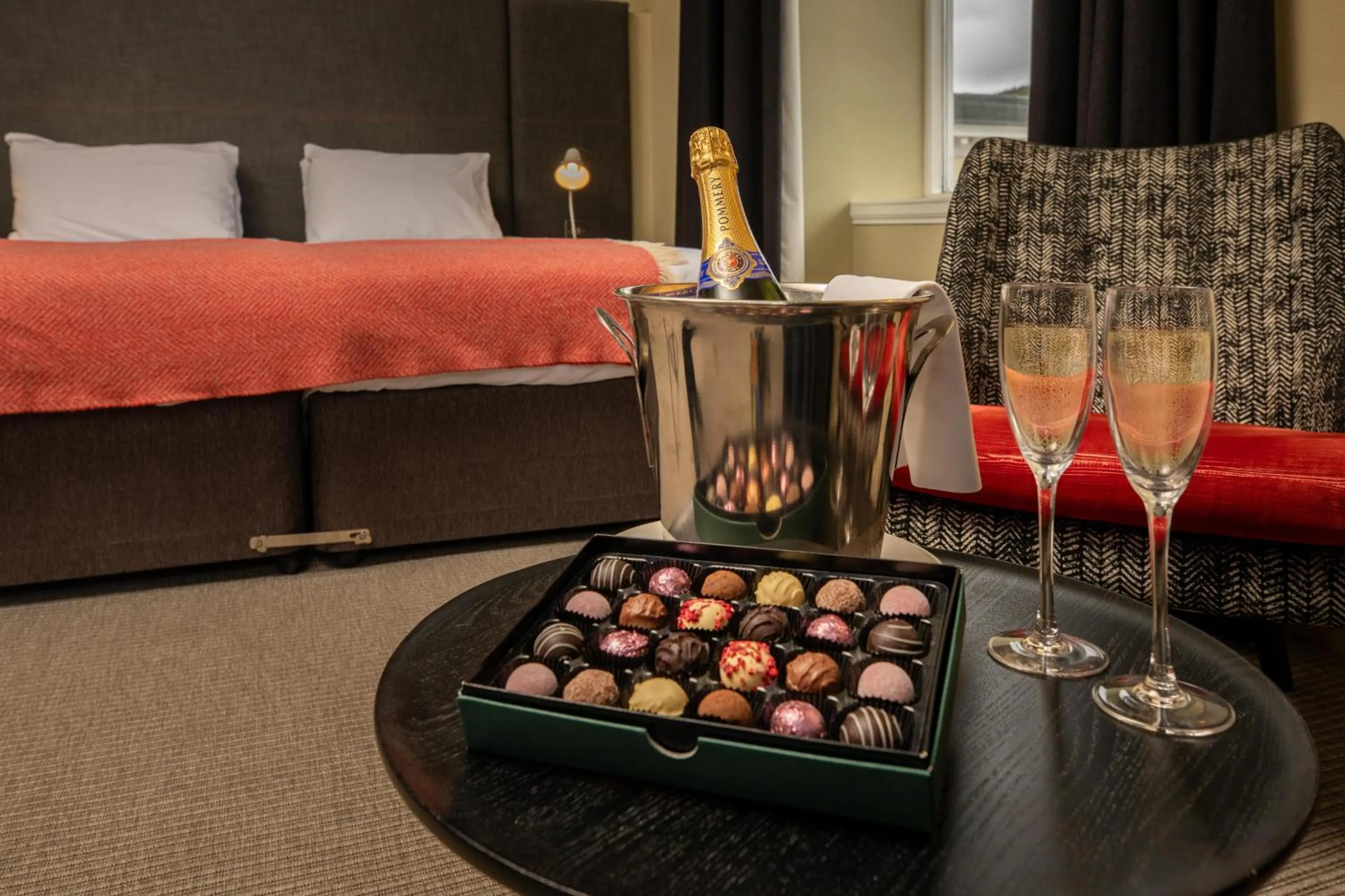 Bed in Peebles Hydro