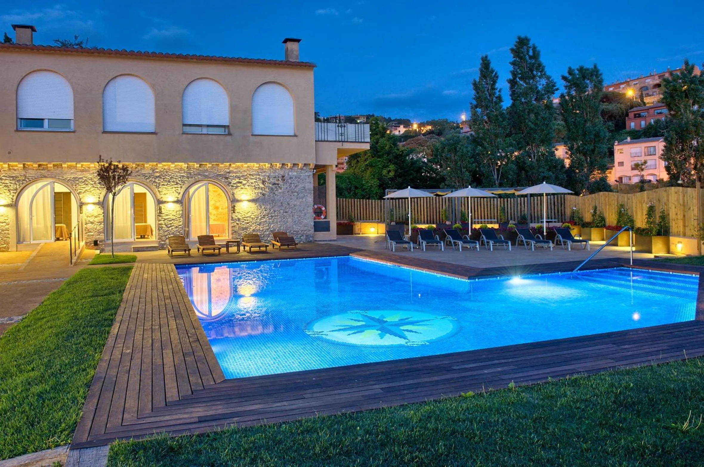 Swimming pool in Hostalet de Begur - Adults Only