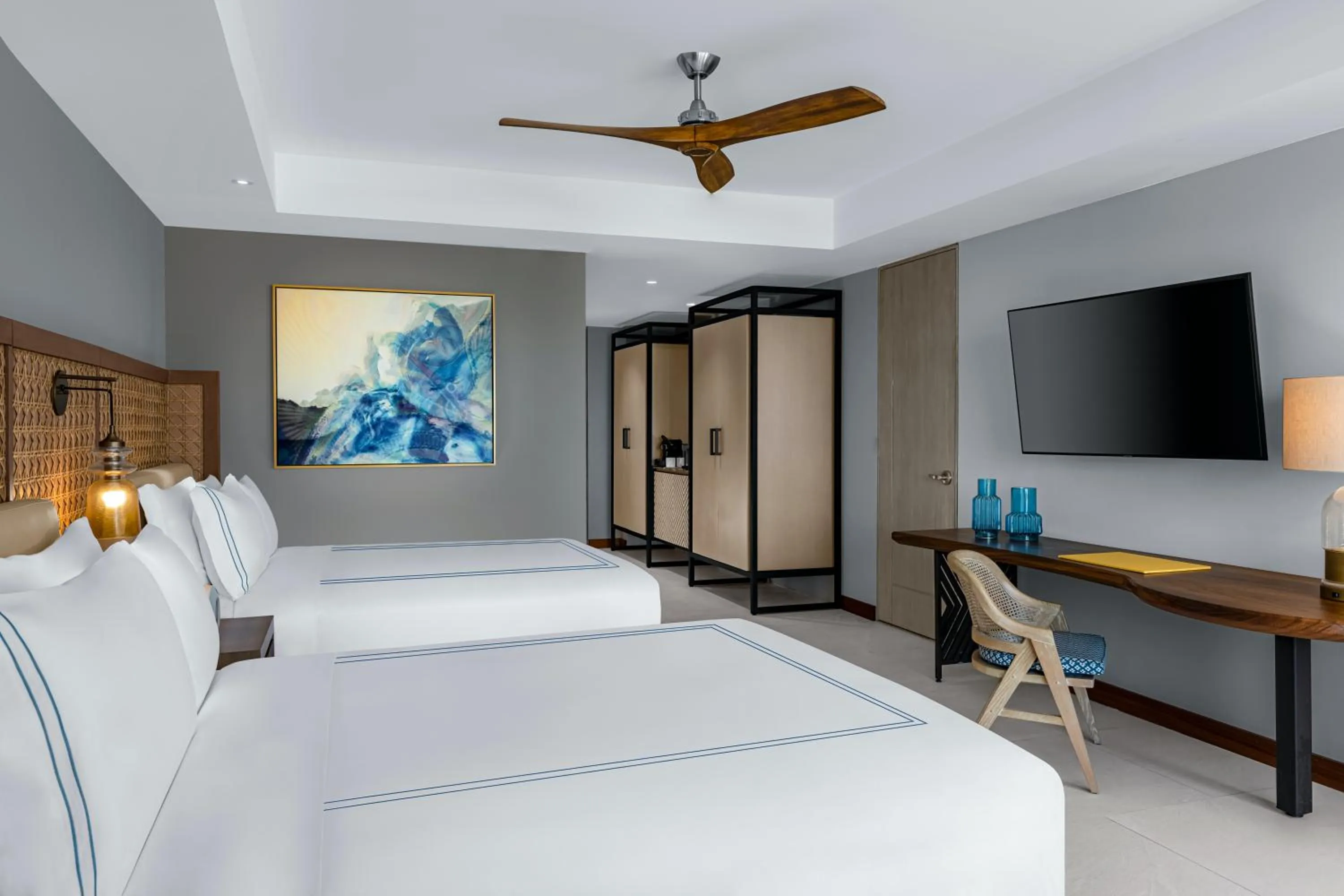 Photo of the whole room, Bed in Conrad Punta de Mita