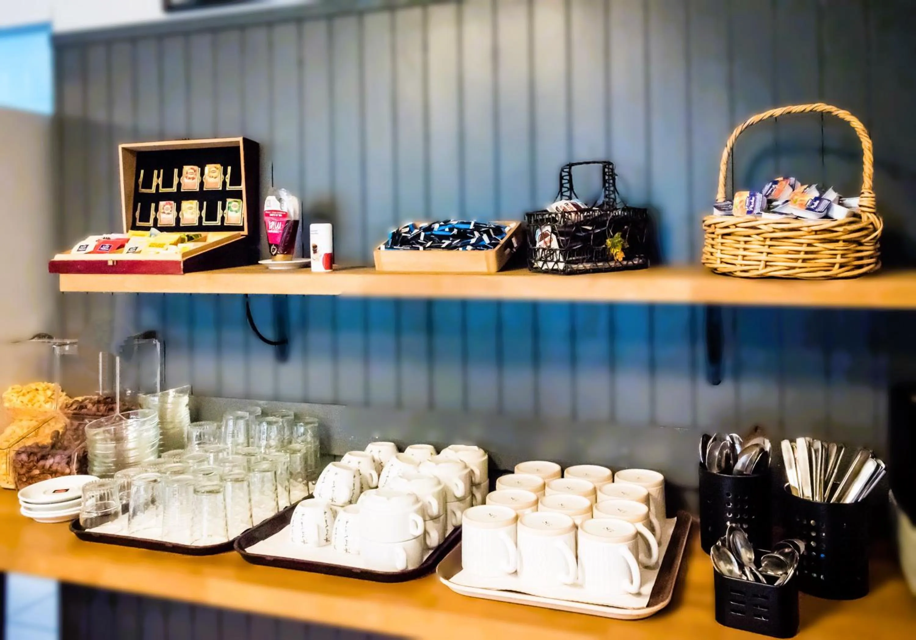 Buffet breakfast in Brit Hotel Limoges Nord