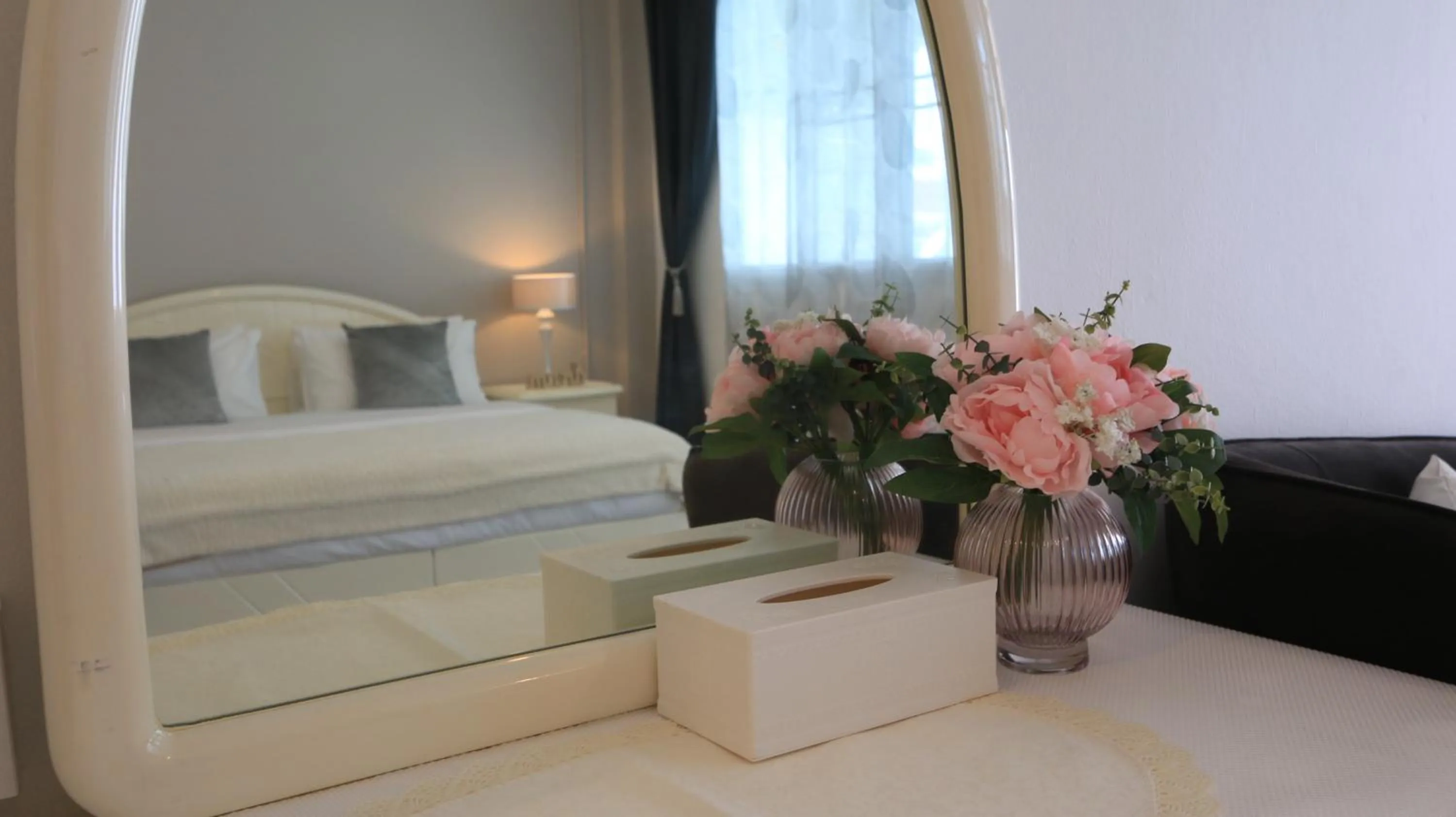 Decorative detail, Bed in Airee Premier Residence