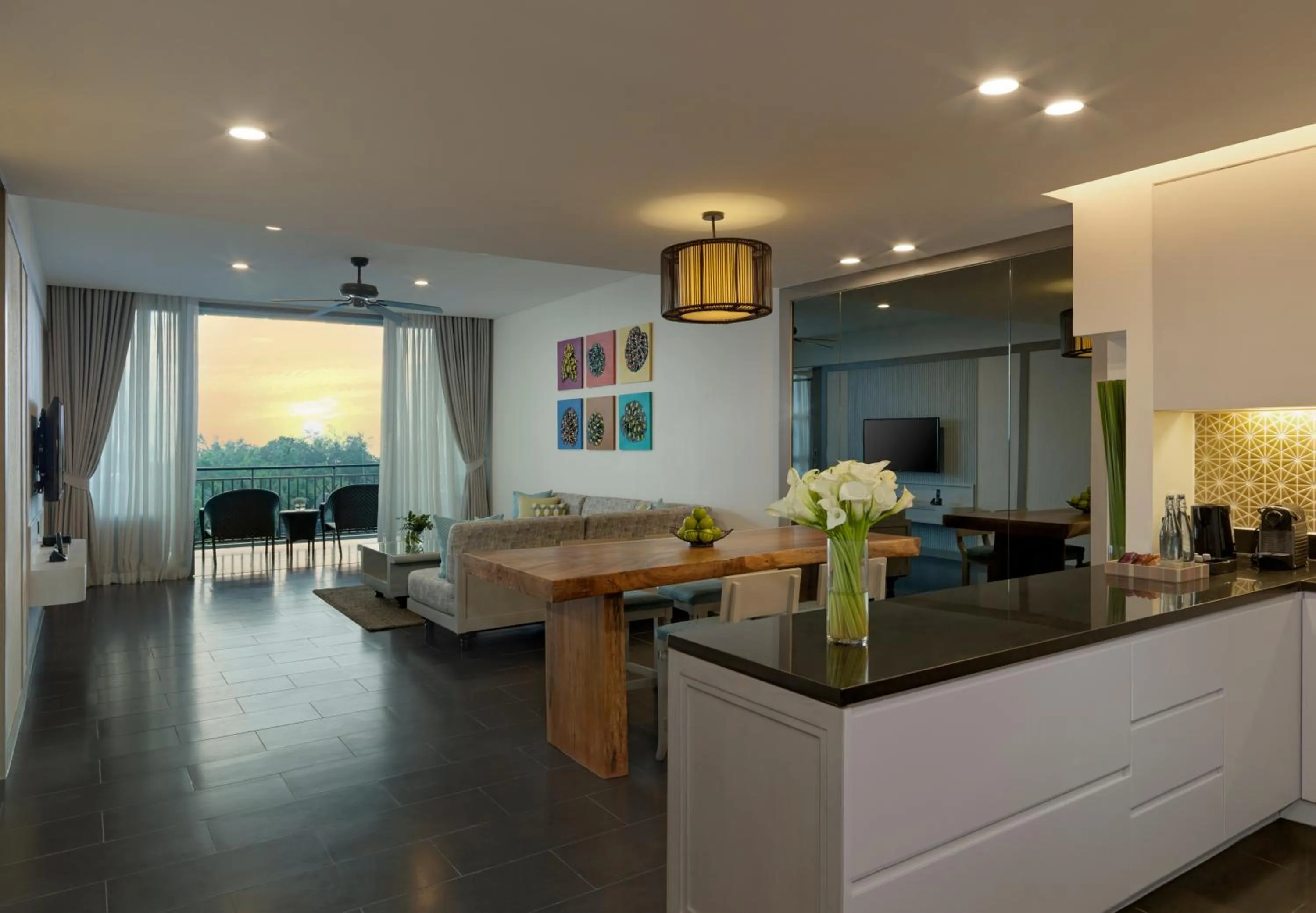 Living room in Avani Plus Mai Khao Phuket Suites