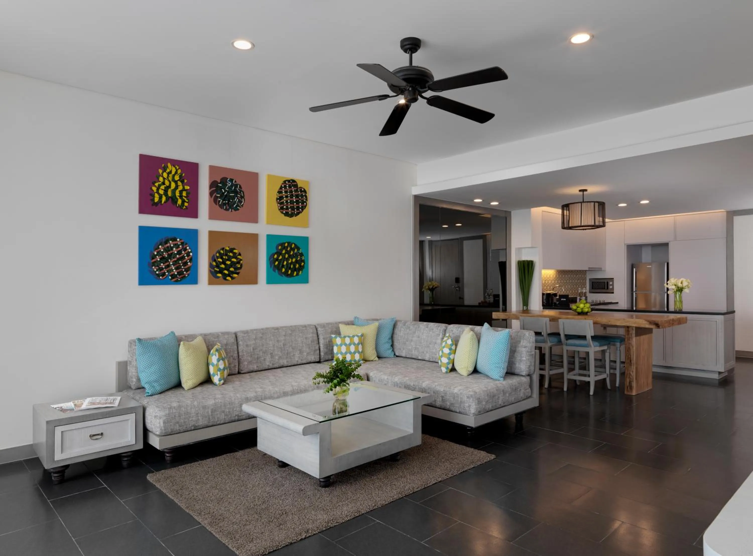 Living room in Avani Plus Mai Khao Phuket Suites