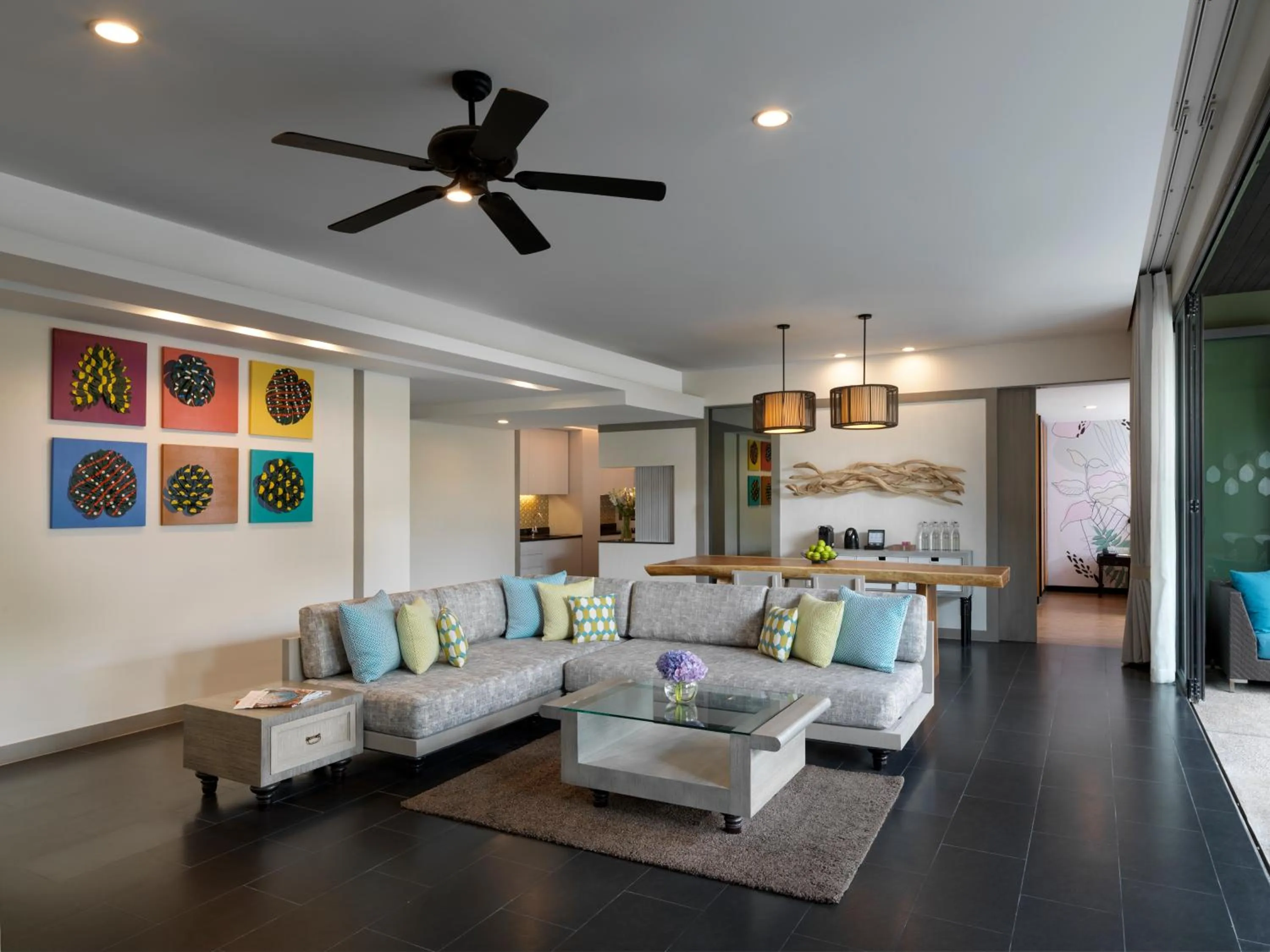 Living room in Avani Plus Mai Khao Phuket Suites