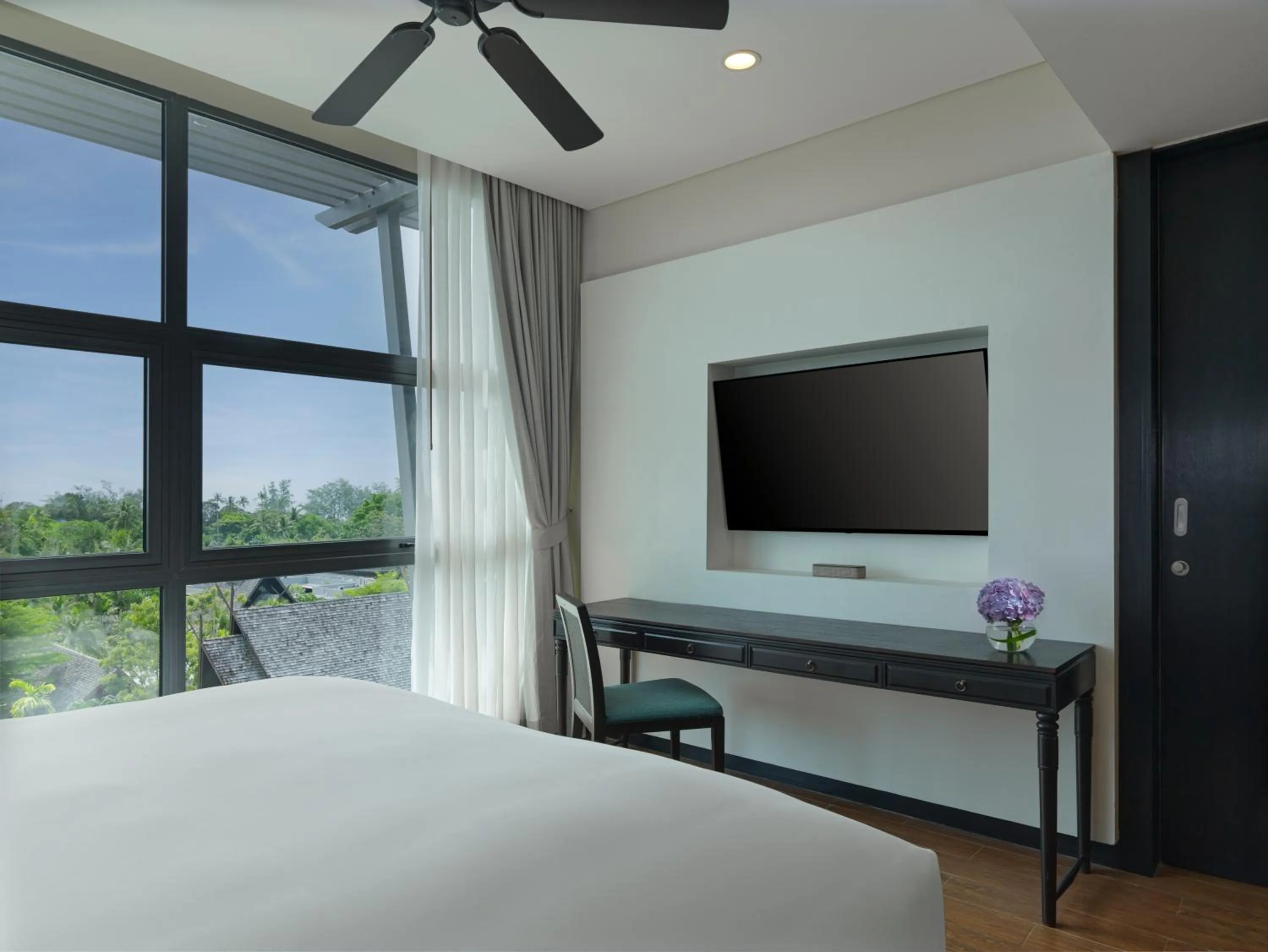 Bed in Avani Plus Mai Khao Phuket Suites