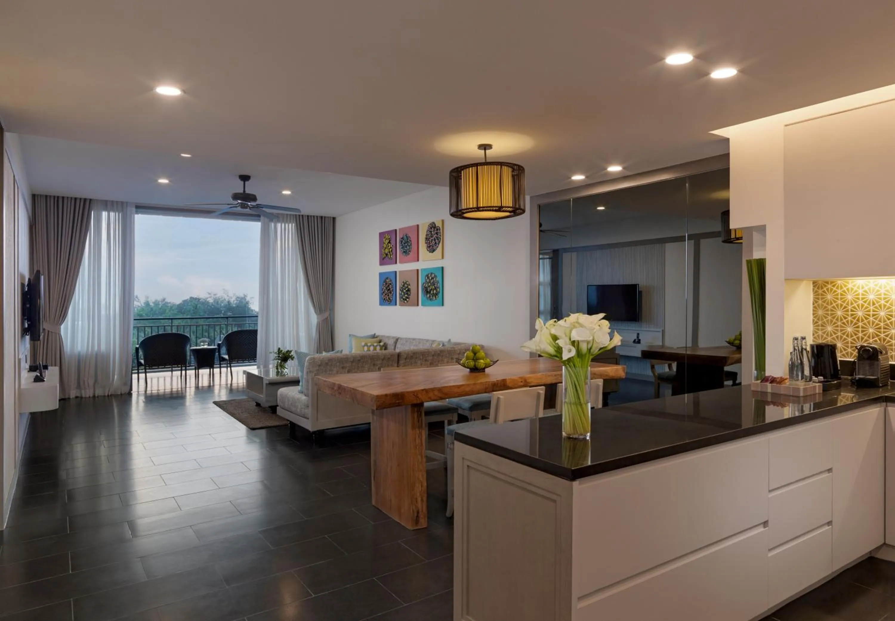 Living room in Avani Plus Mai Khao Phuket Suites