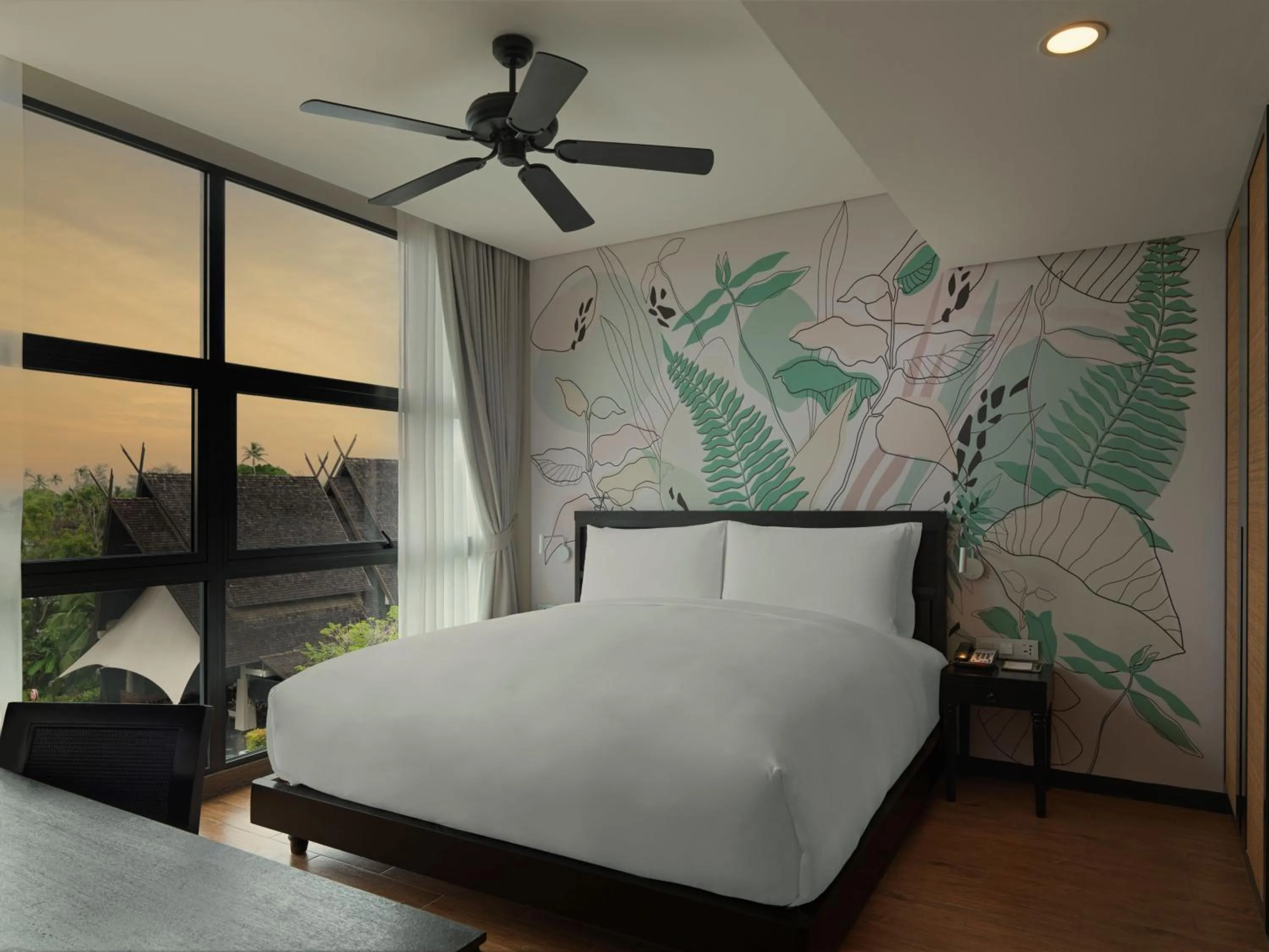 Bed in Avani Plus Mai Khao Phuket Suites