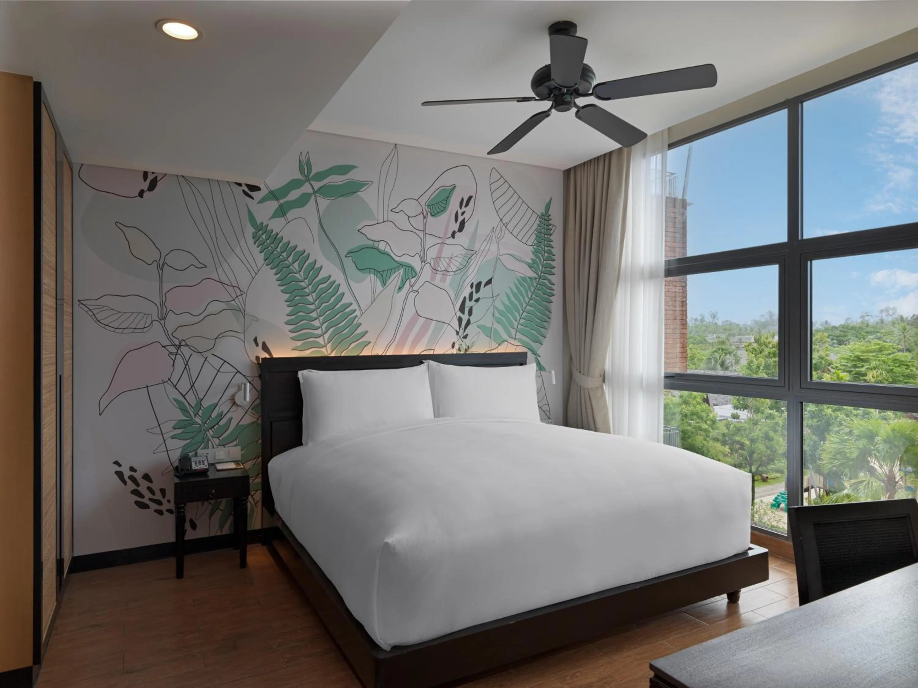 Bed in Avani Plus Mai Khao Phuket Suites