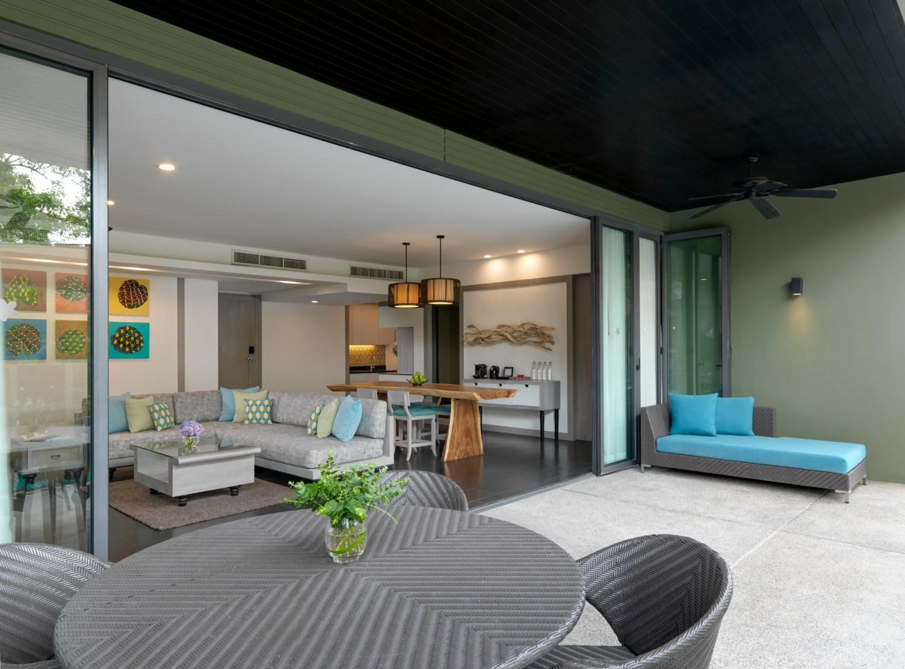 Living room in Avani Plus Mai Khao Phuket Suites