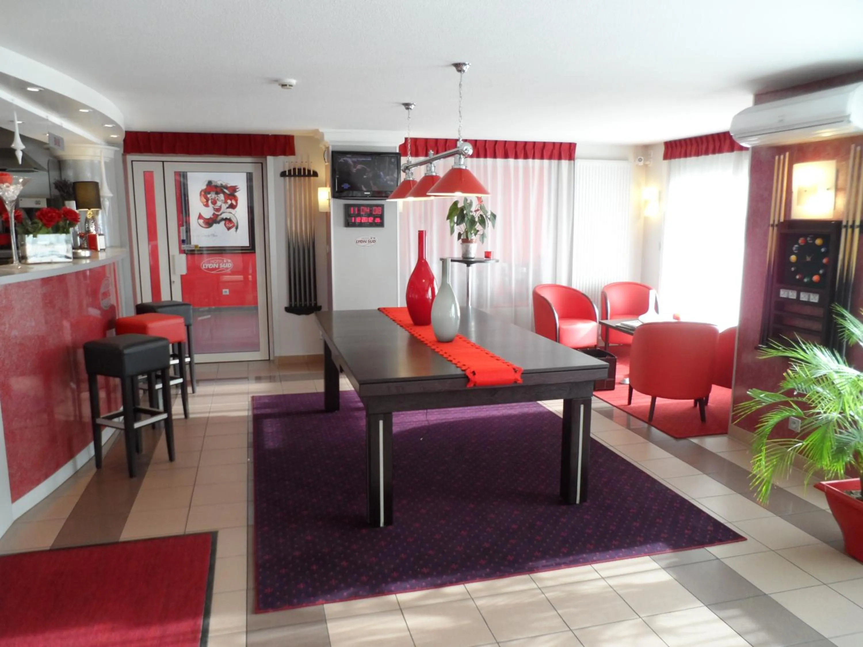 Decorative detail in Hotel Lyon Sud, Pierre Benite, St Genis Laval