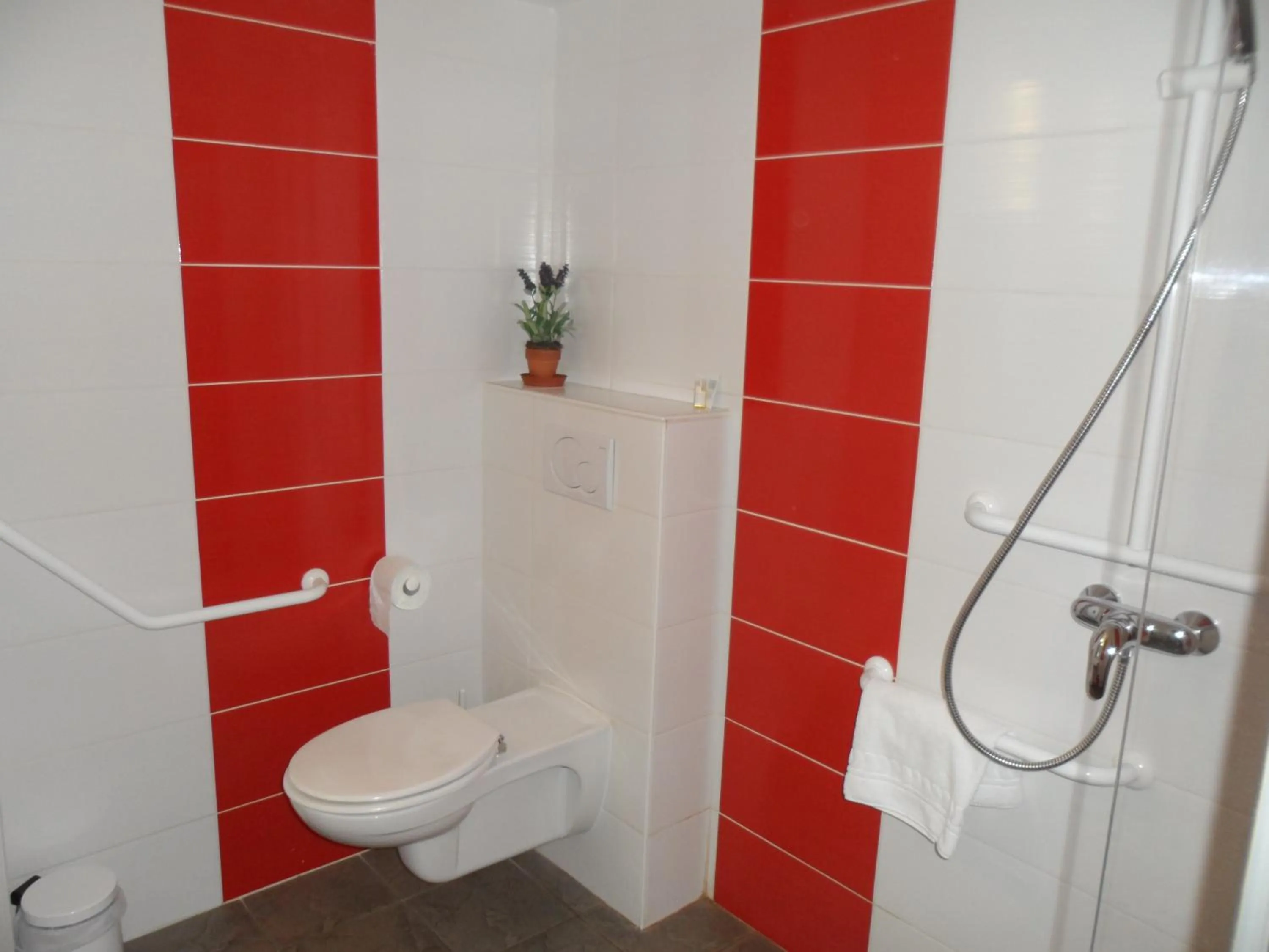 Shower in Hotel Lyon Sud, Pierre Benite, St Genis Laval