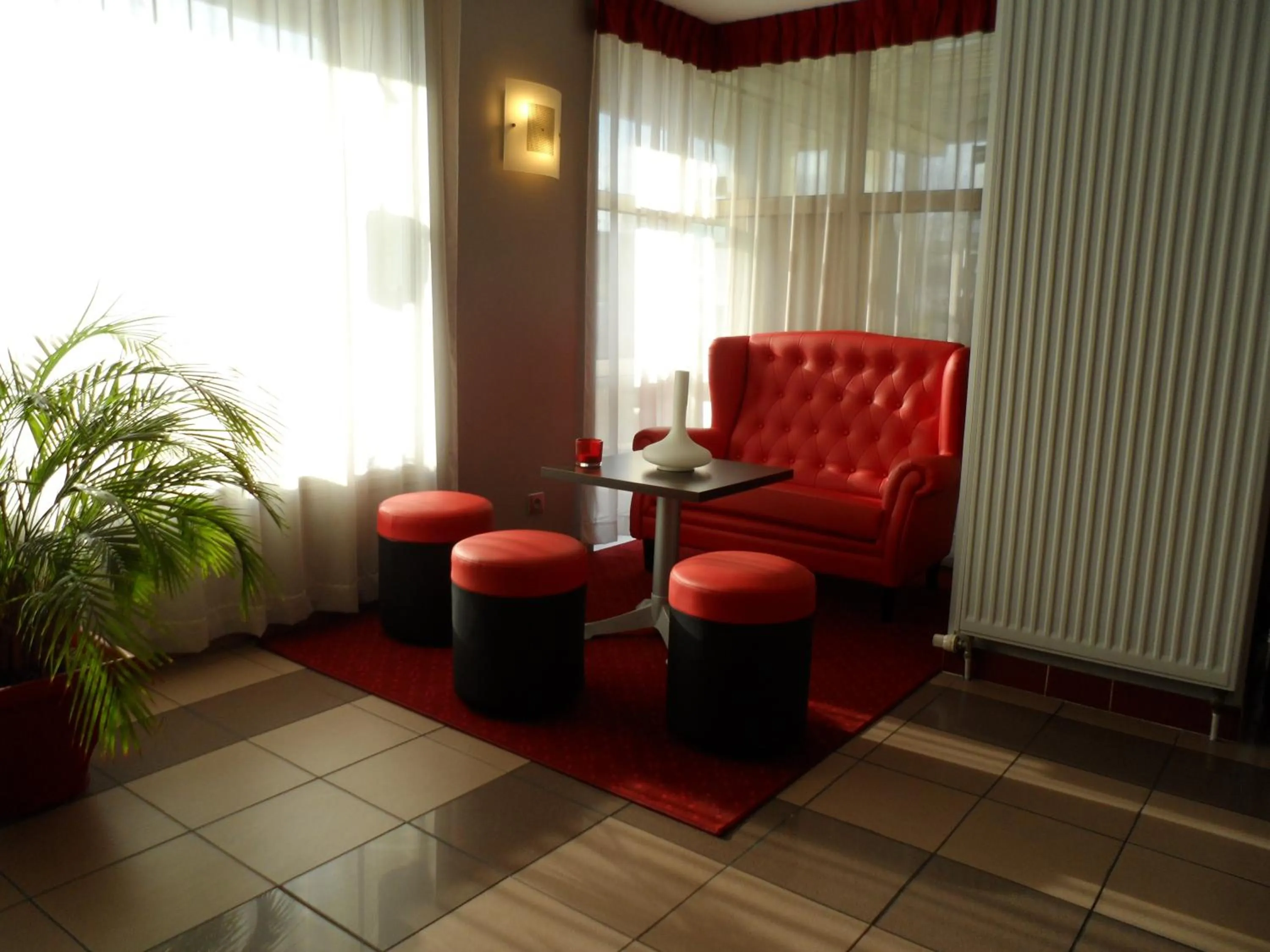 Seating area in Hotel Lyon Sud, Pierre Benite, St Genis Laval