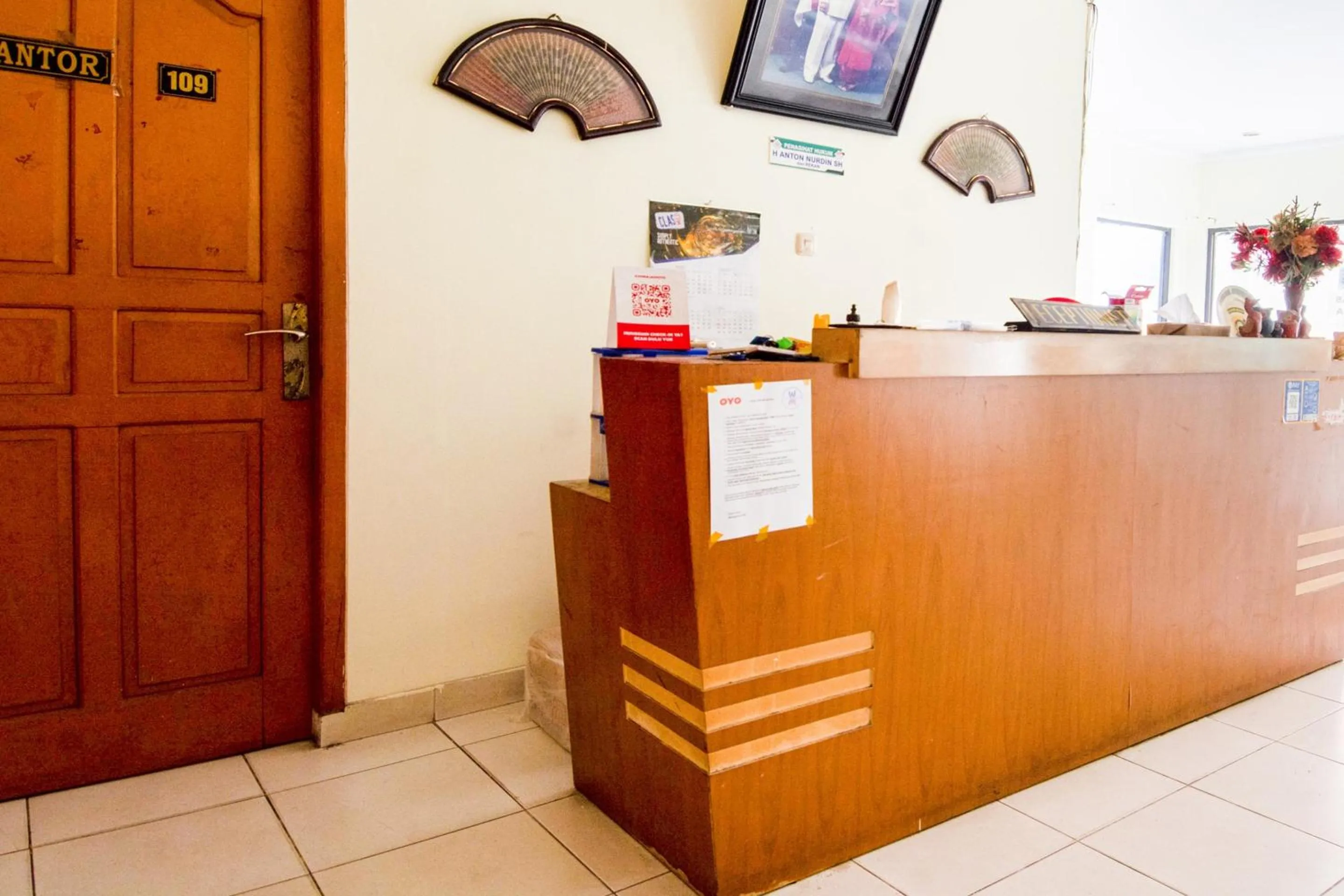 Lobby or reception in OYO 2025 Wisma Musdalifa