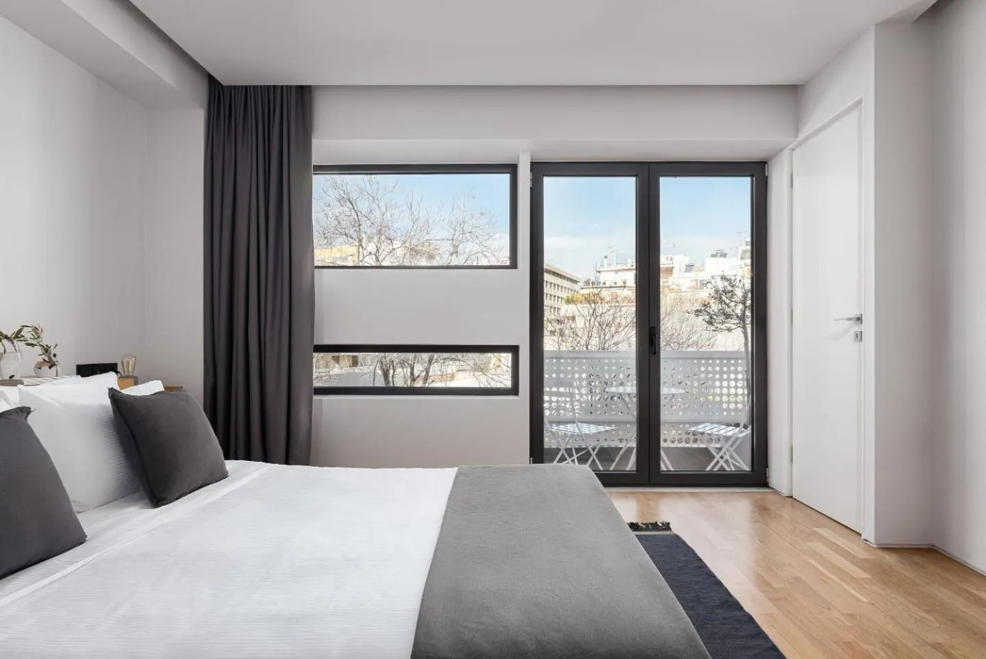 Bed in Urban Stripes Athens