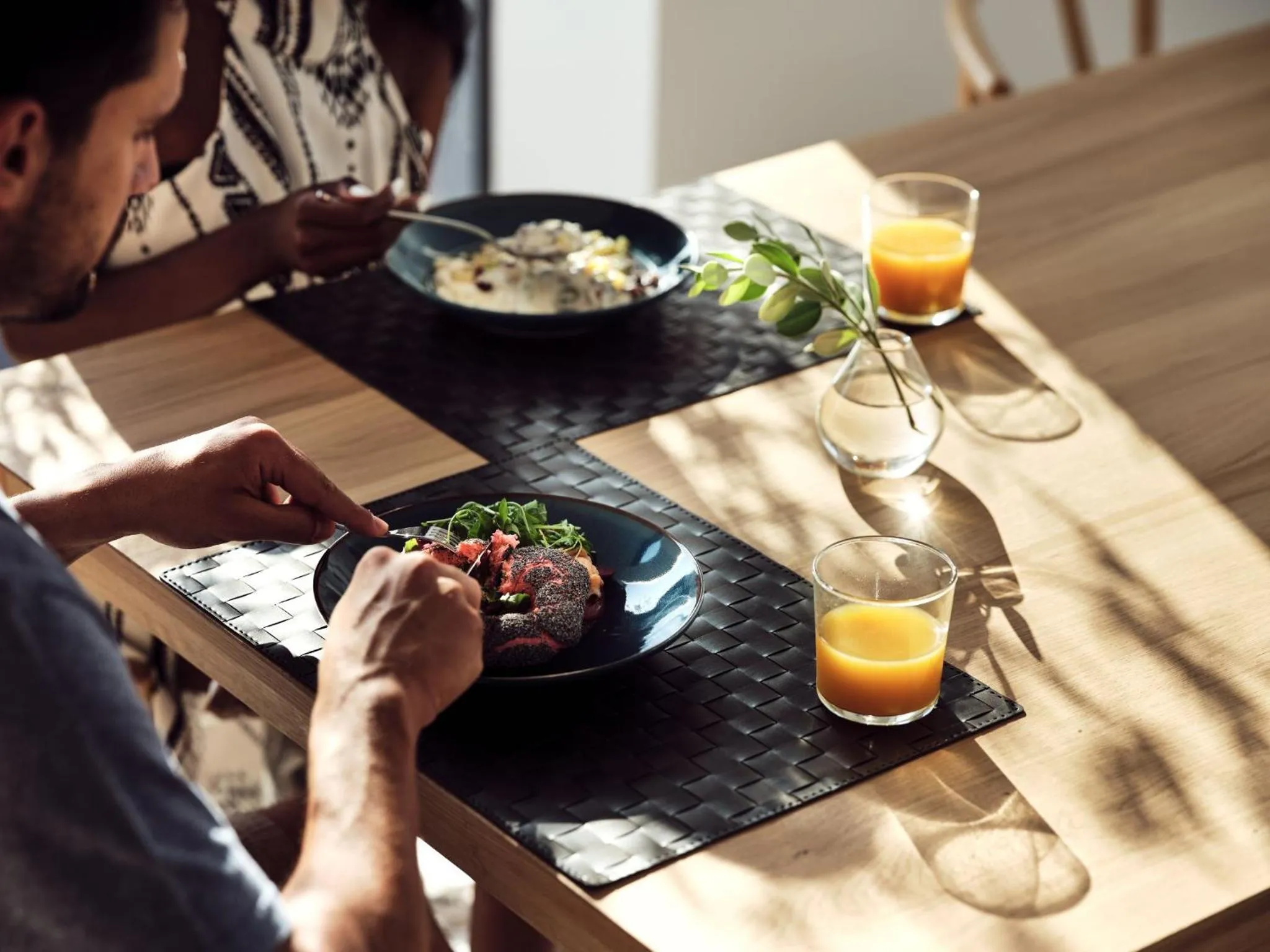 Food and drinks in Urban Stripes Athens