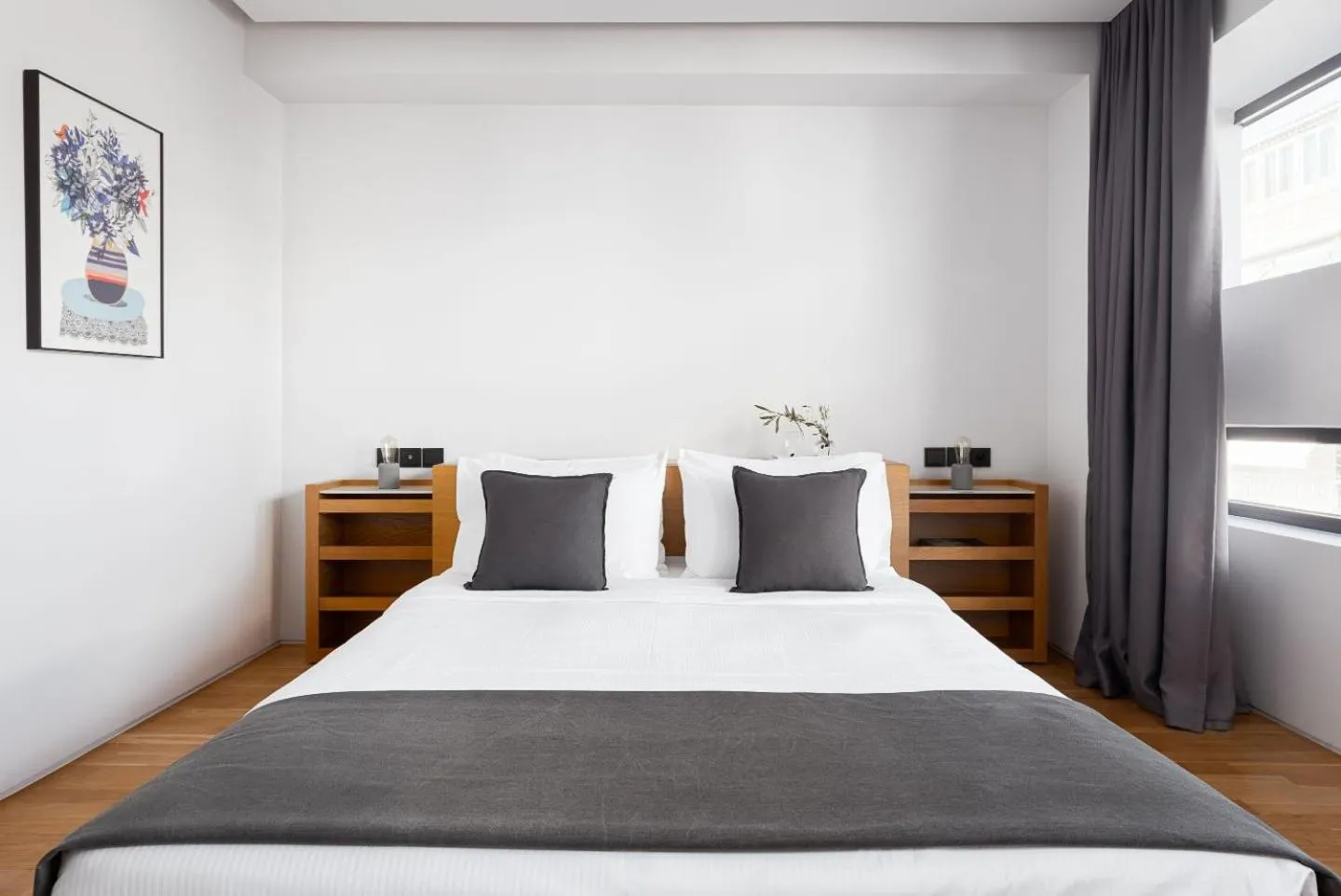 Bed in Urban Stripes Athens