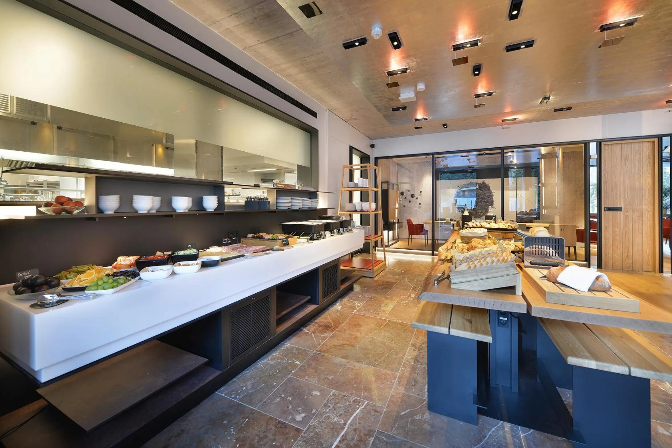 Buffet breakfast in Grand Hotel Hradec