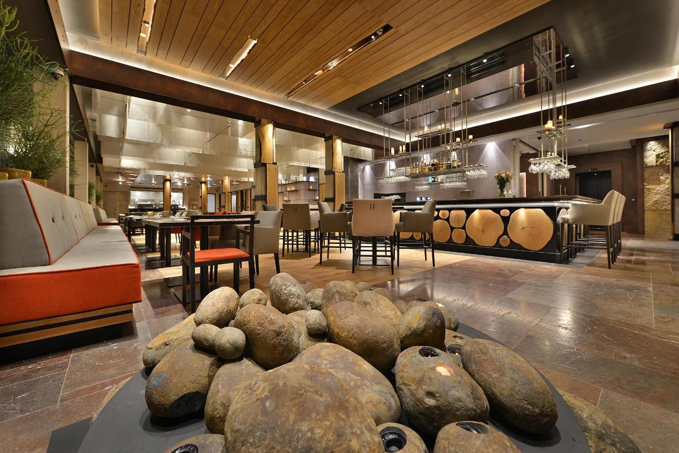 Lounge or bar in Grand Hotel Hradec