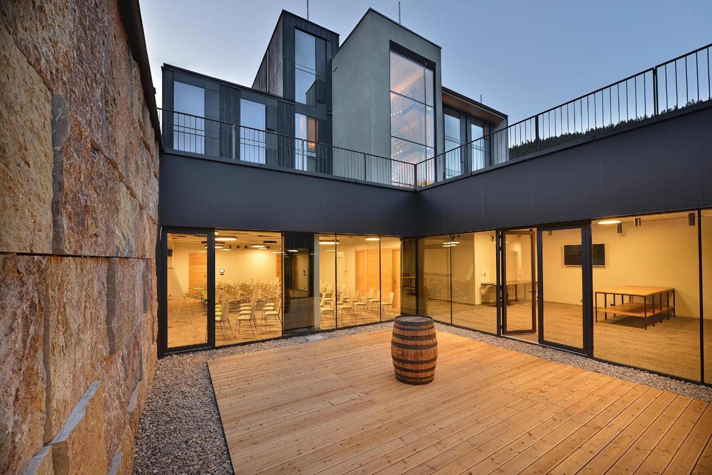 Property building in Grand Hotel Hradec