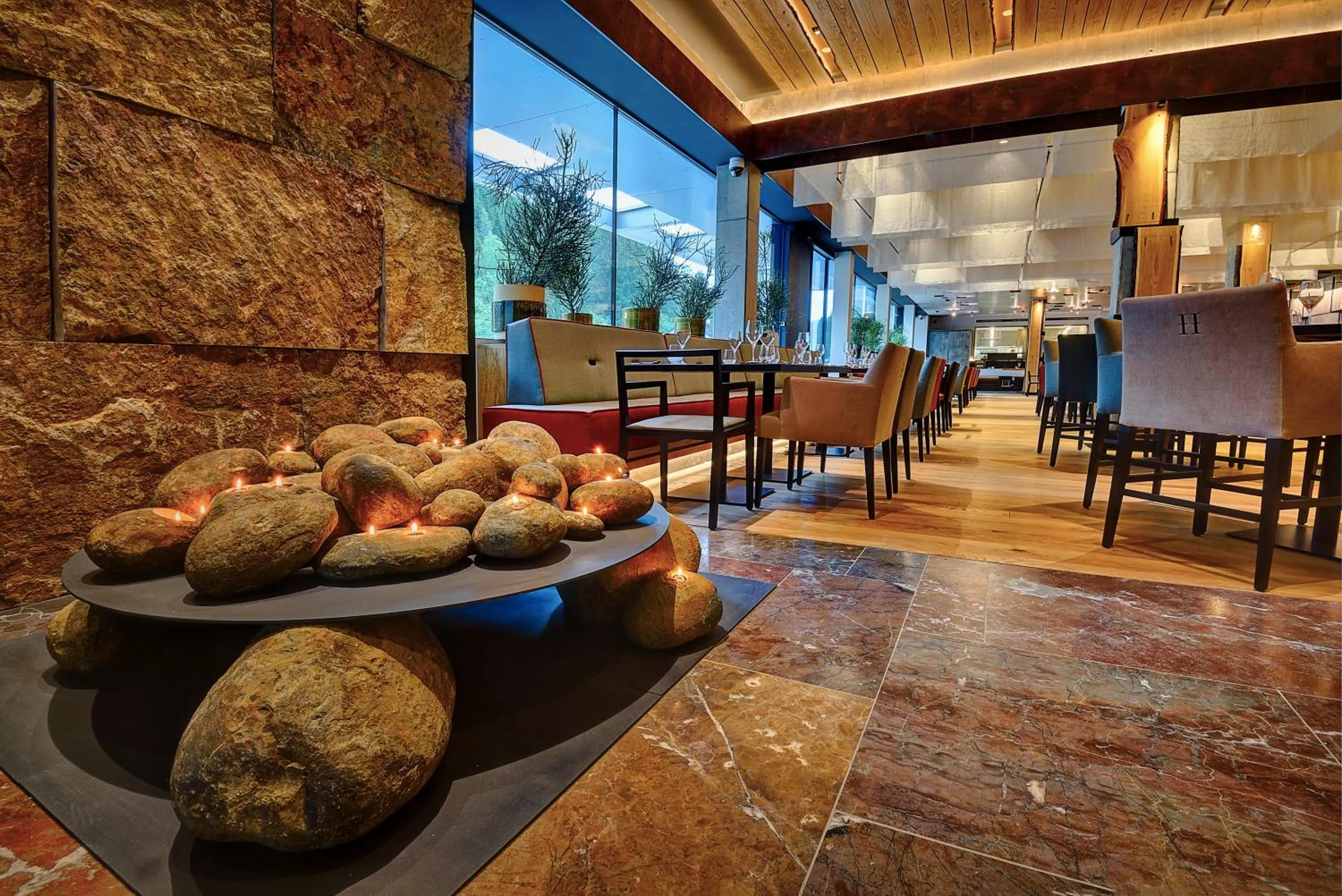 Lobby or reception in Grand Hotel Hradec