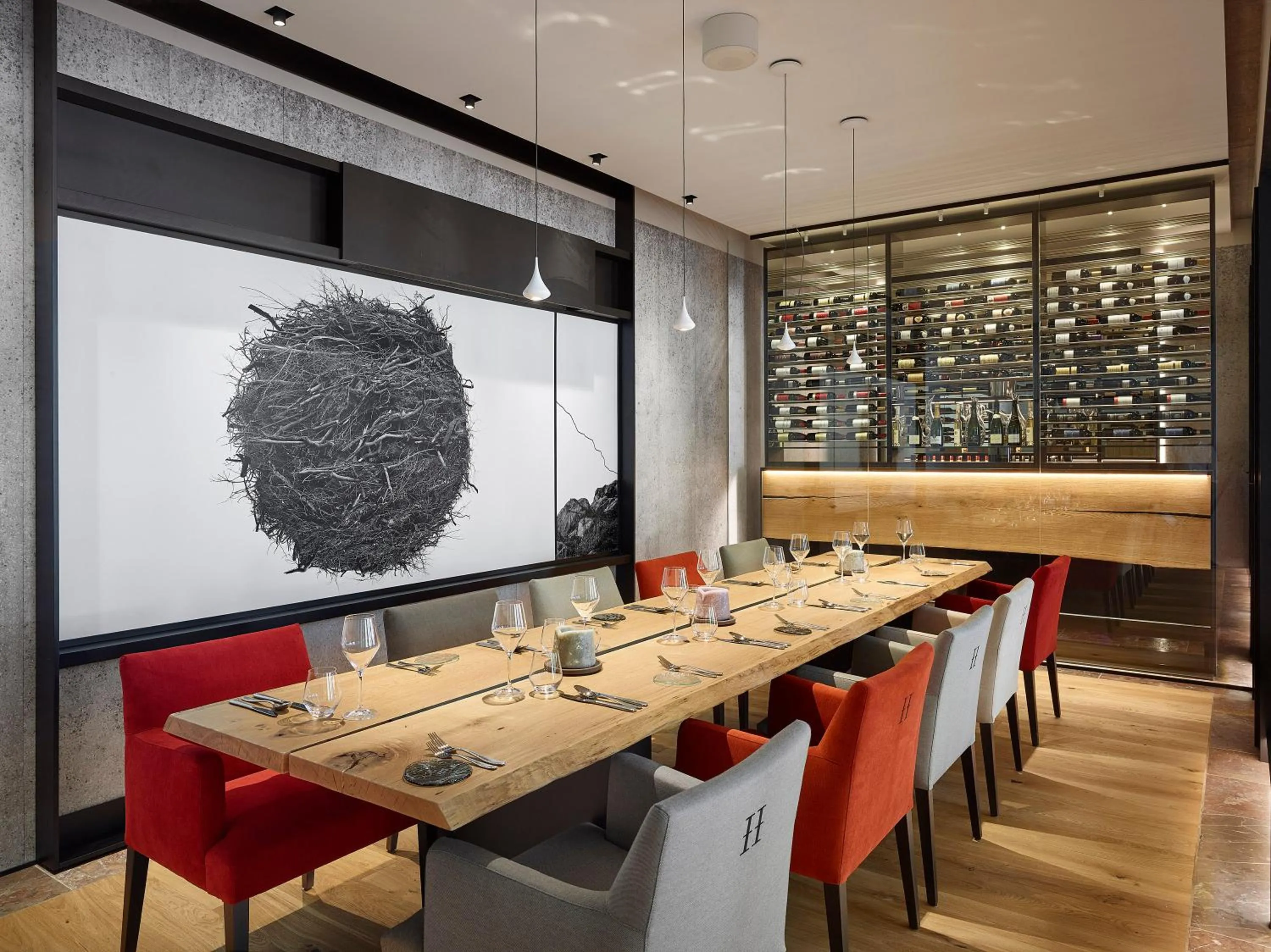 Restaurant/places to eat in Grand Hotel Hradec