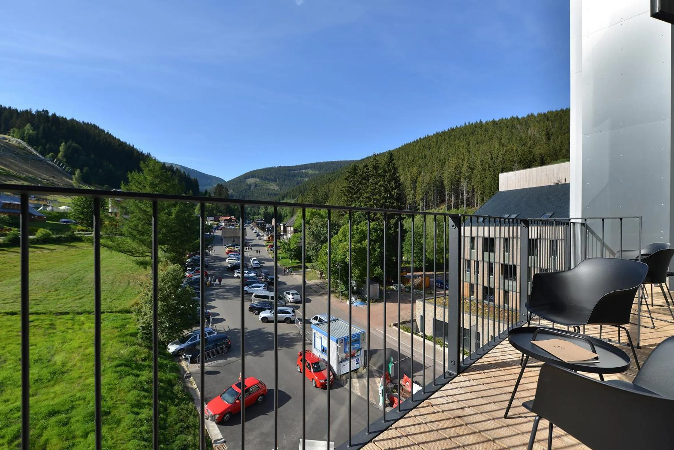 Balcony/Terrace in Grand Hotel Hradec