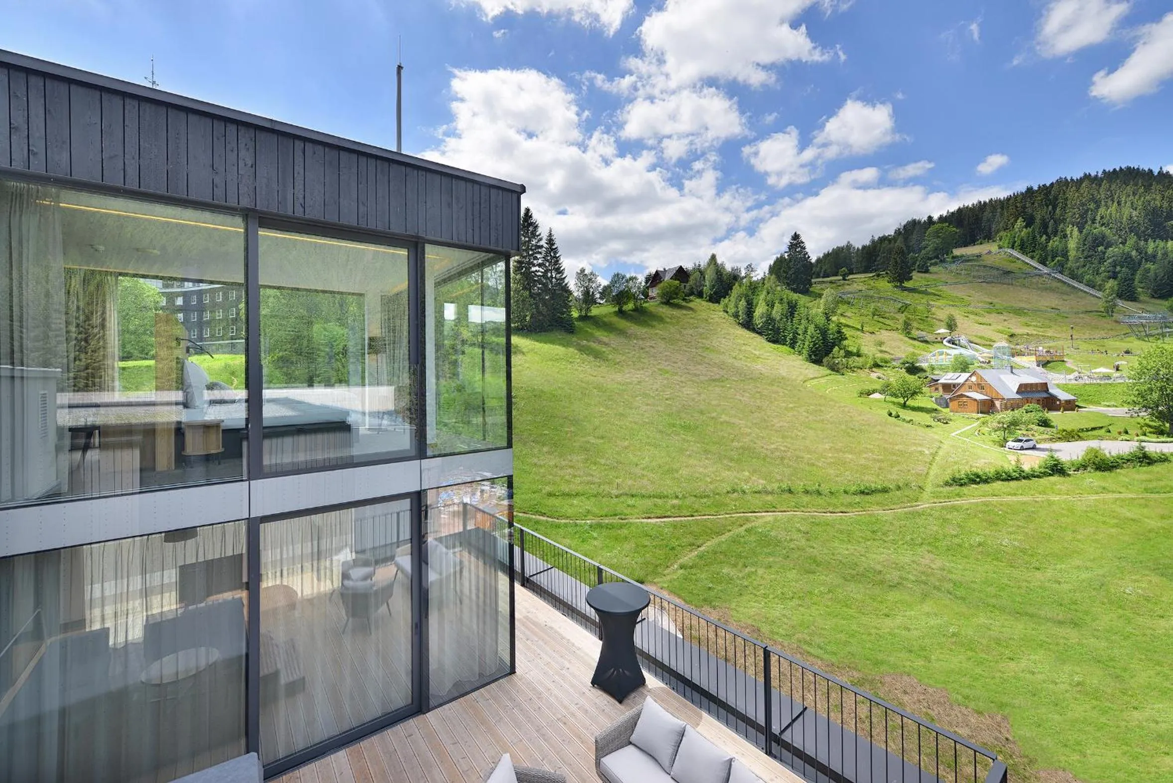 Property building in Grand Hotel Hradec