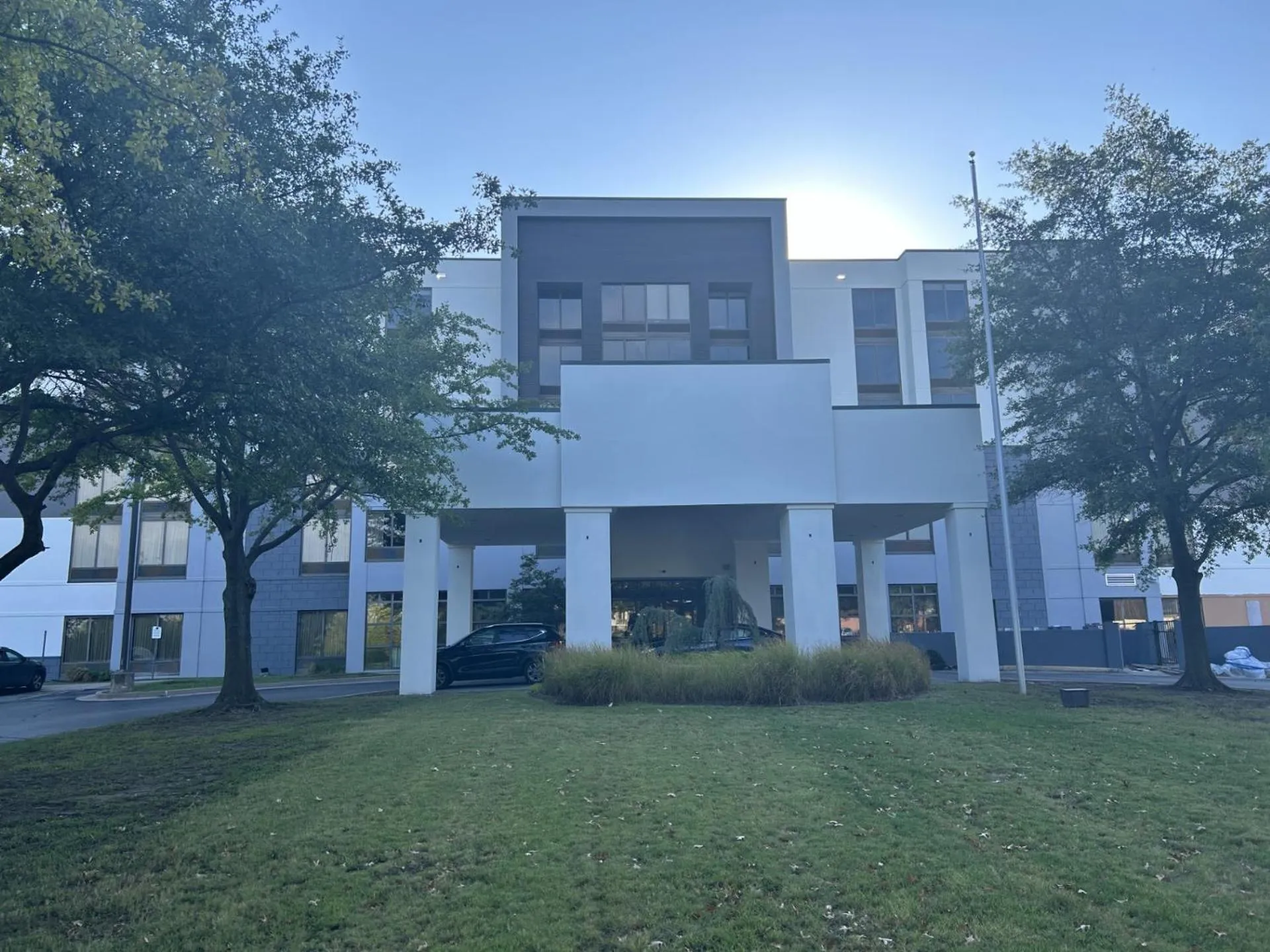 Property building in Hyde Park Hotel