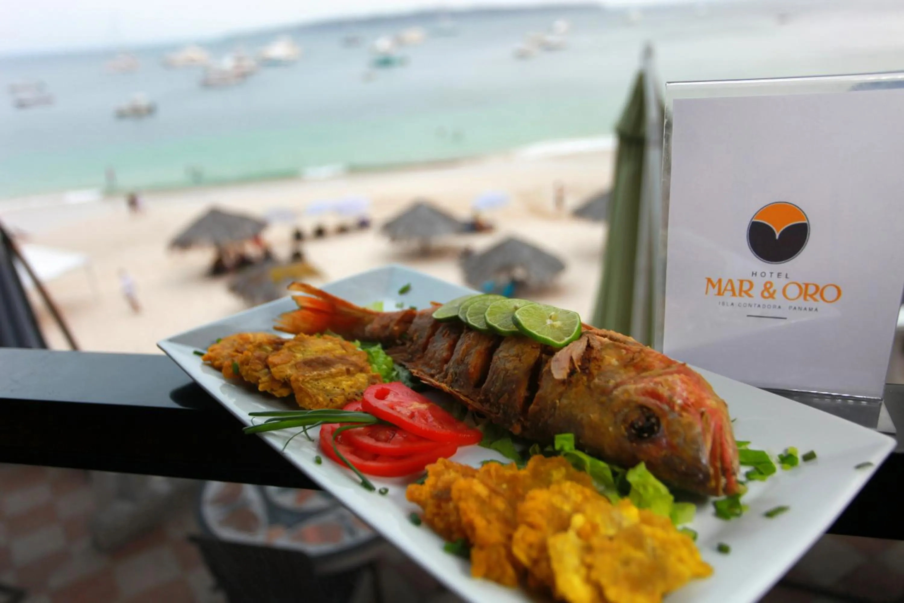 Food close-up in Mar Y Oro