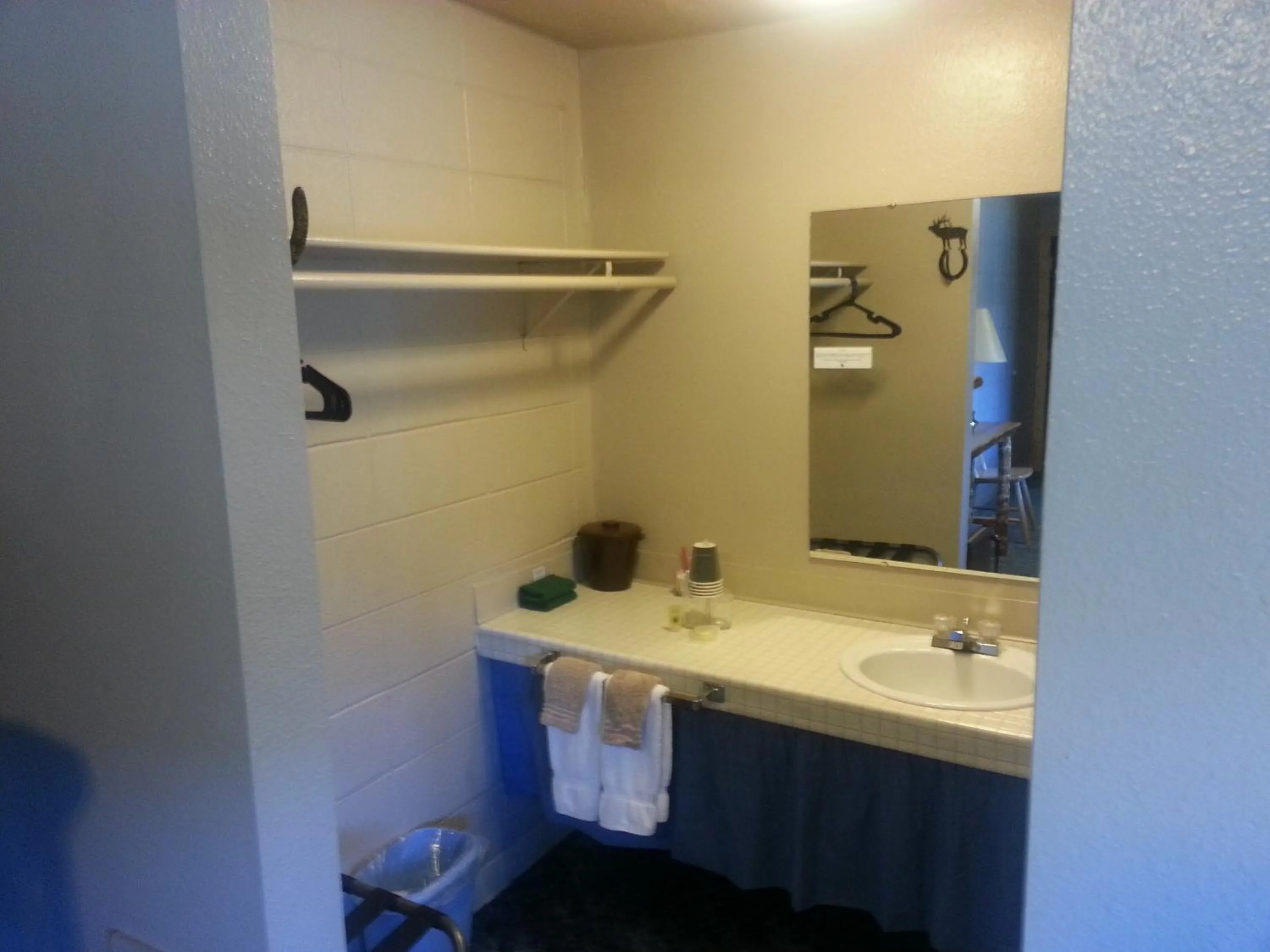 Bathroom in Mingo Motel