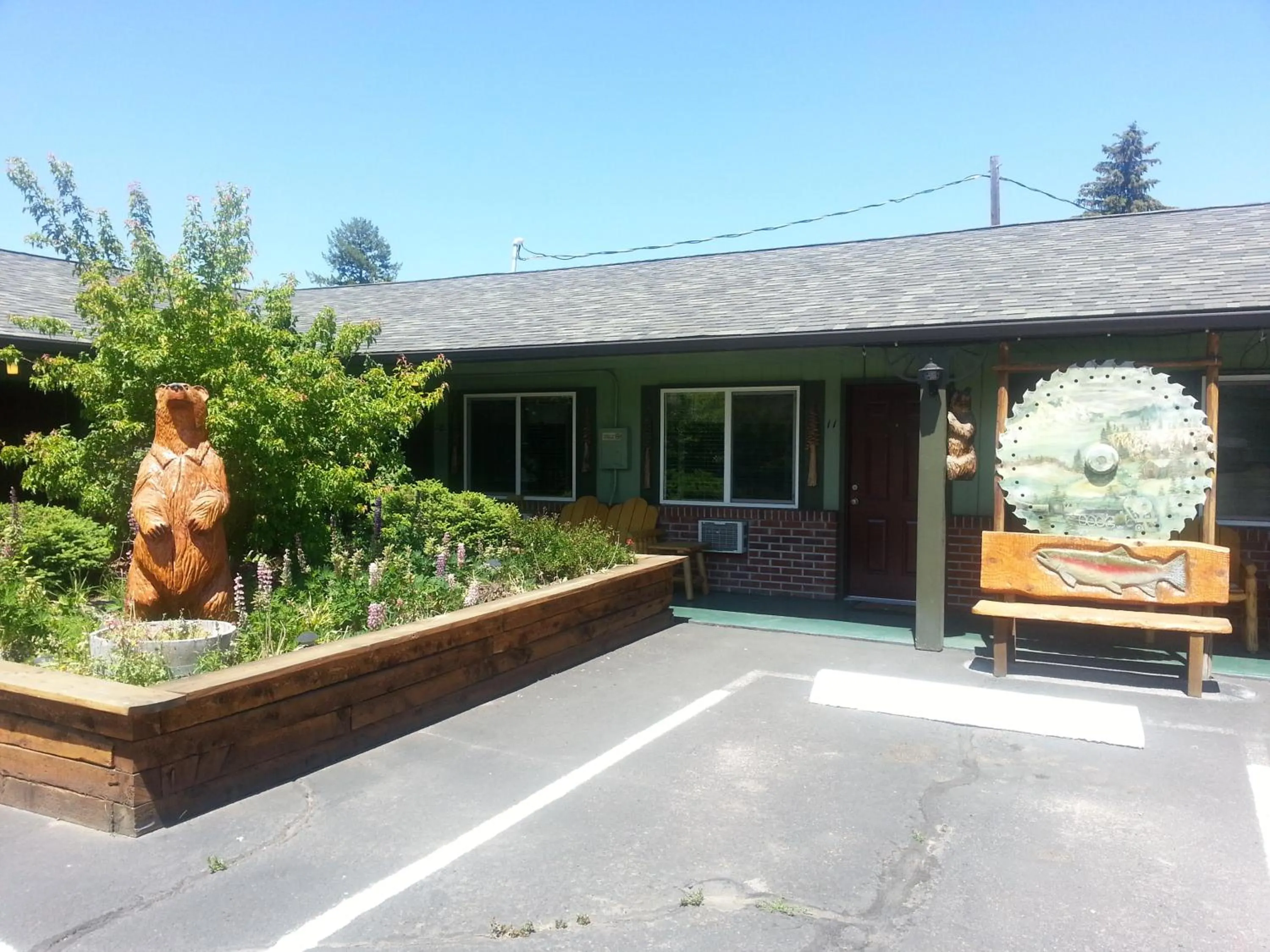 Facade/entrance in Mingo Motel