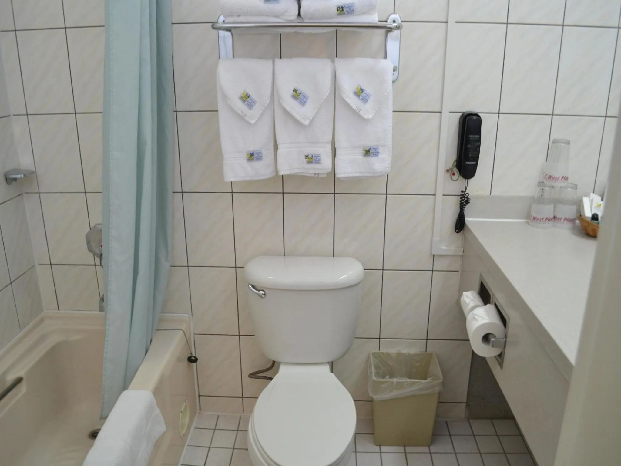 Bathroom in West Plaza Desekel