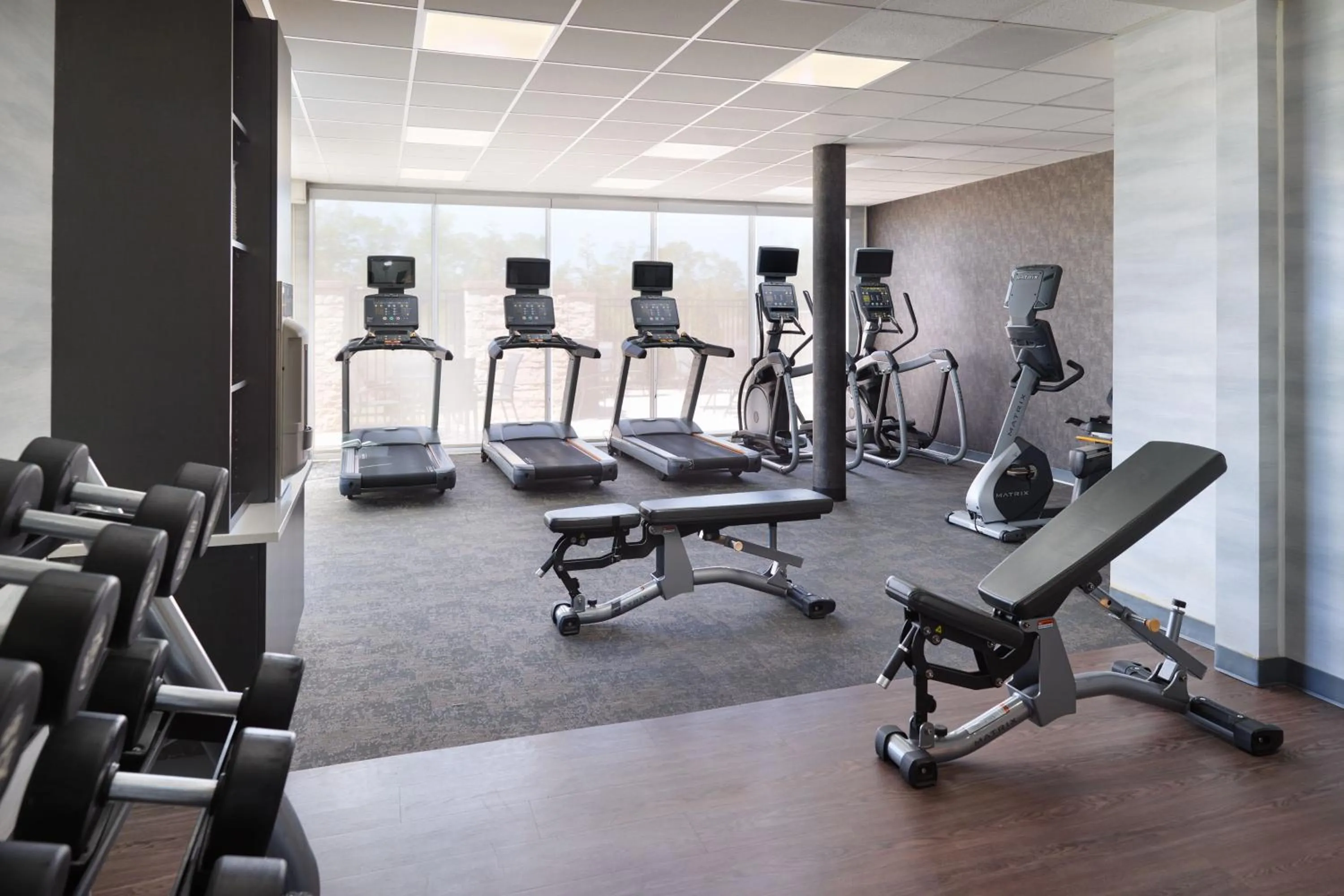 Fitness centre/facilities in Fairfield Inn & Suites Locust Grove I-75 South