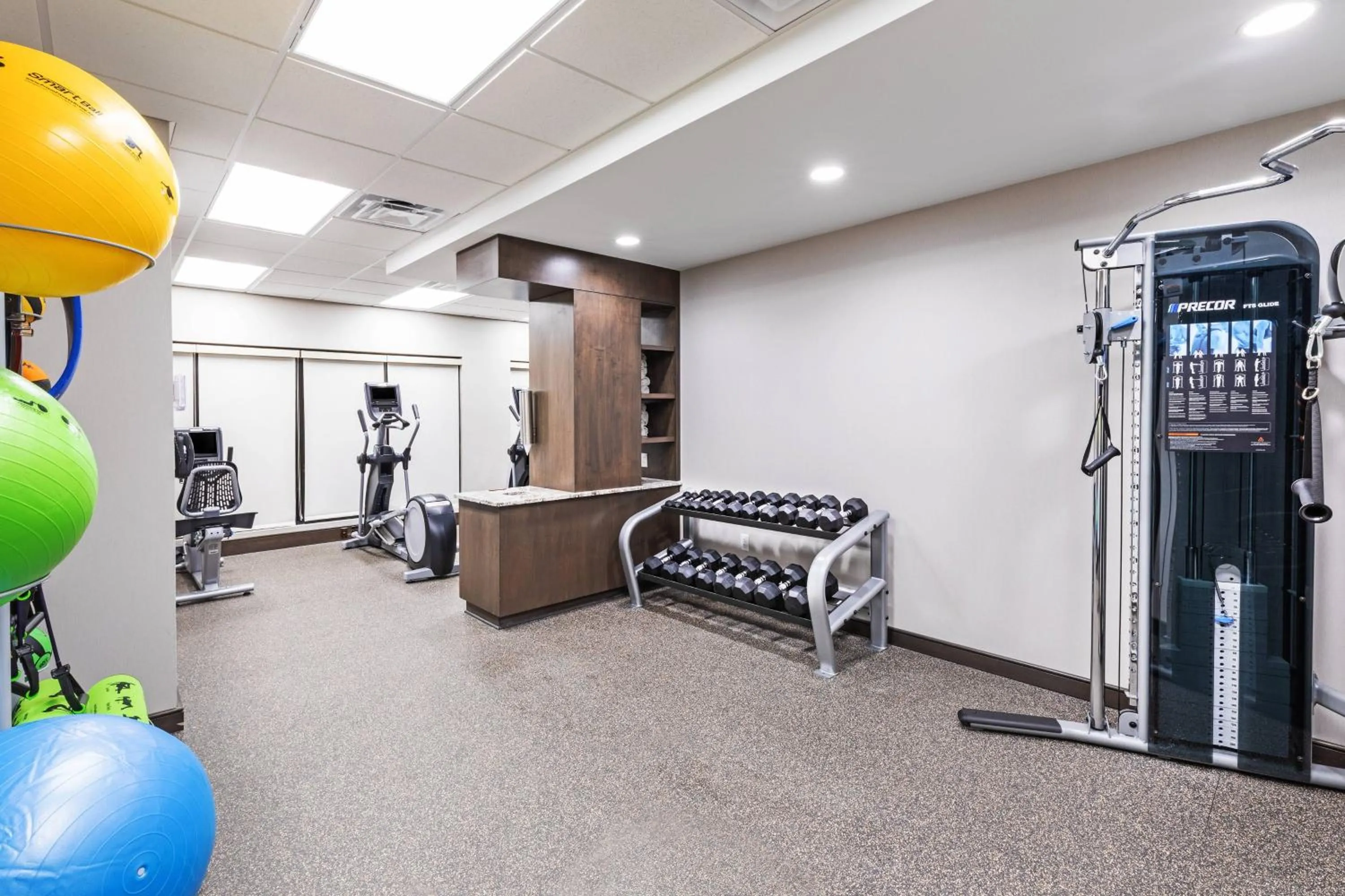 Fitness centre/facilities in TownePlace Suites Dallas Plano/Richardson