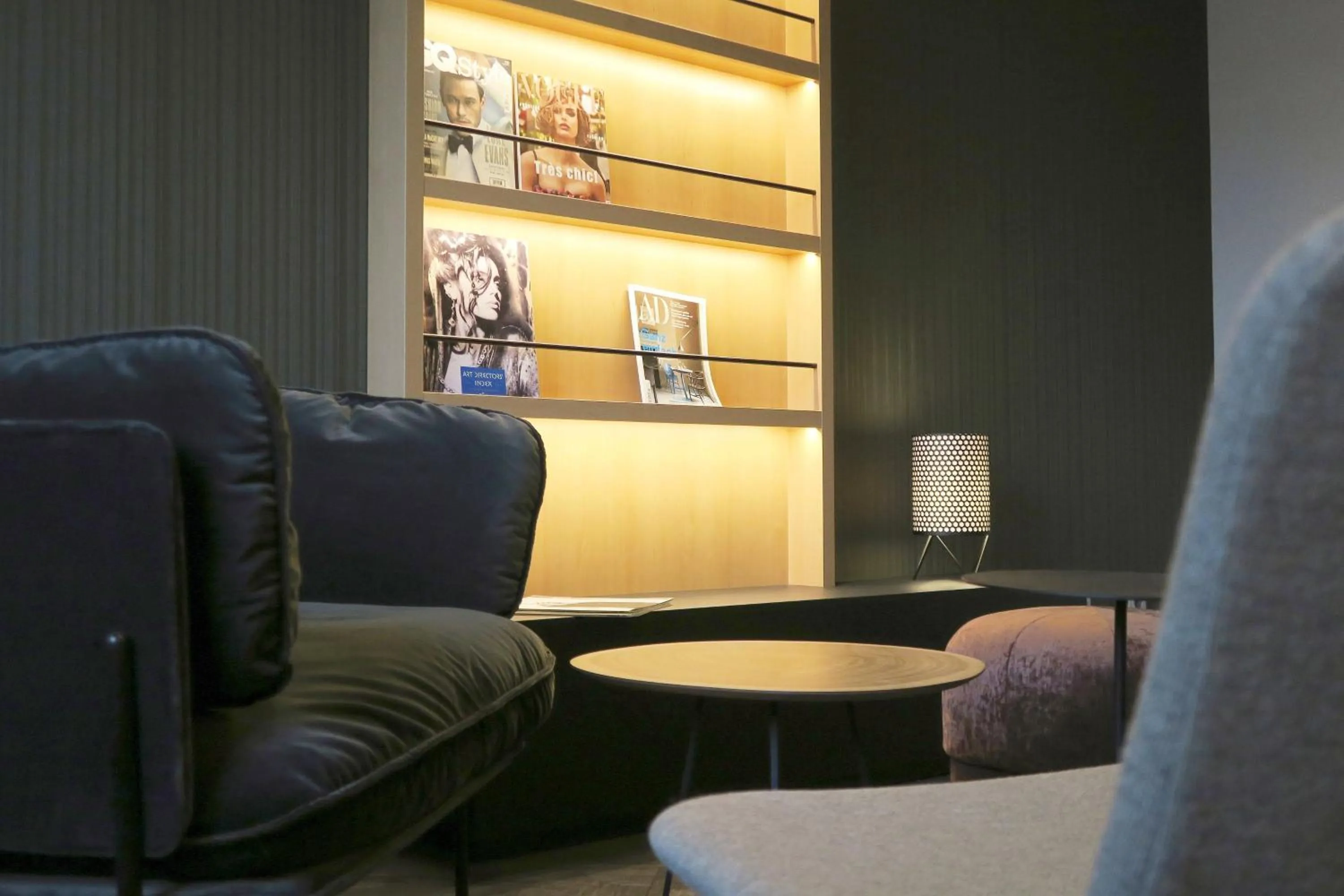 Lounge or bar in Frankfurt Airport Marriott Hotel