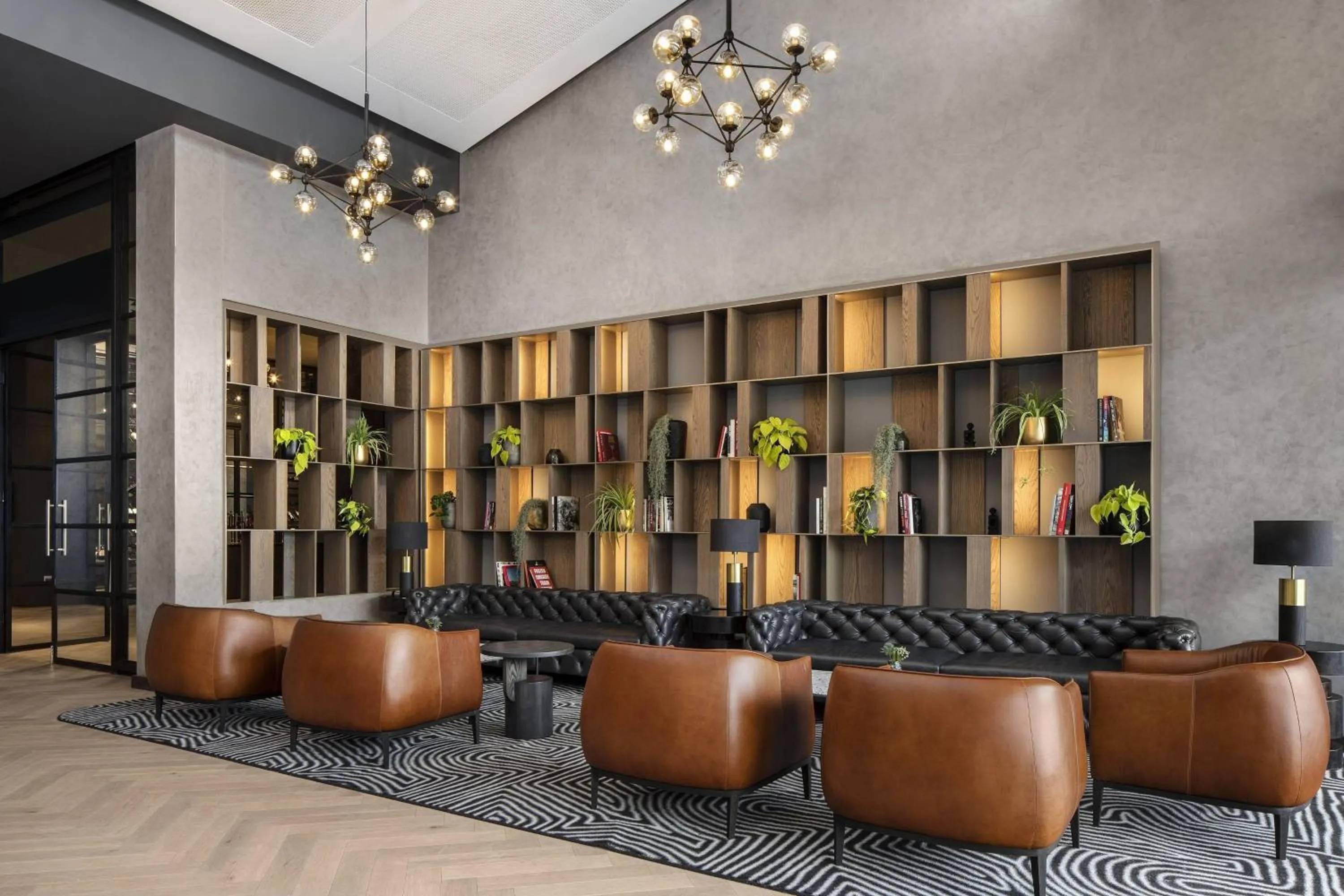 Lounge or bar in Marriott Executive Apartments Johannesburg, Melrose Arch