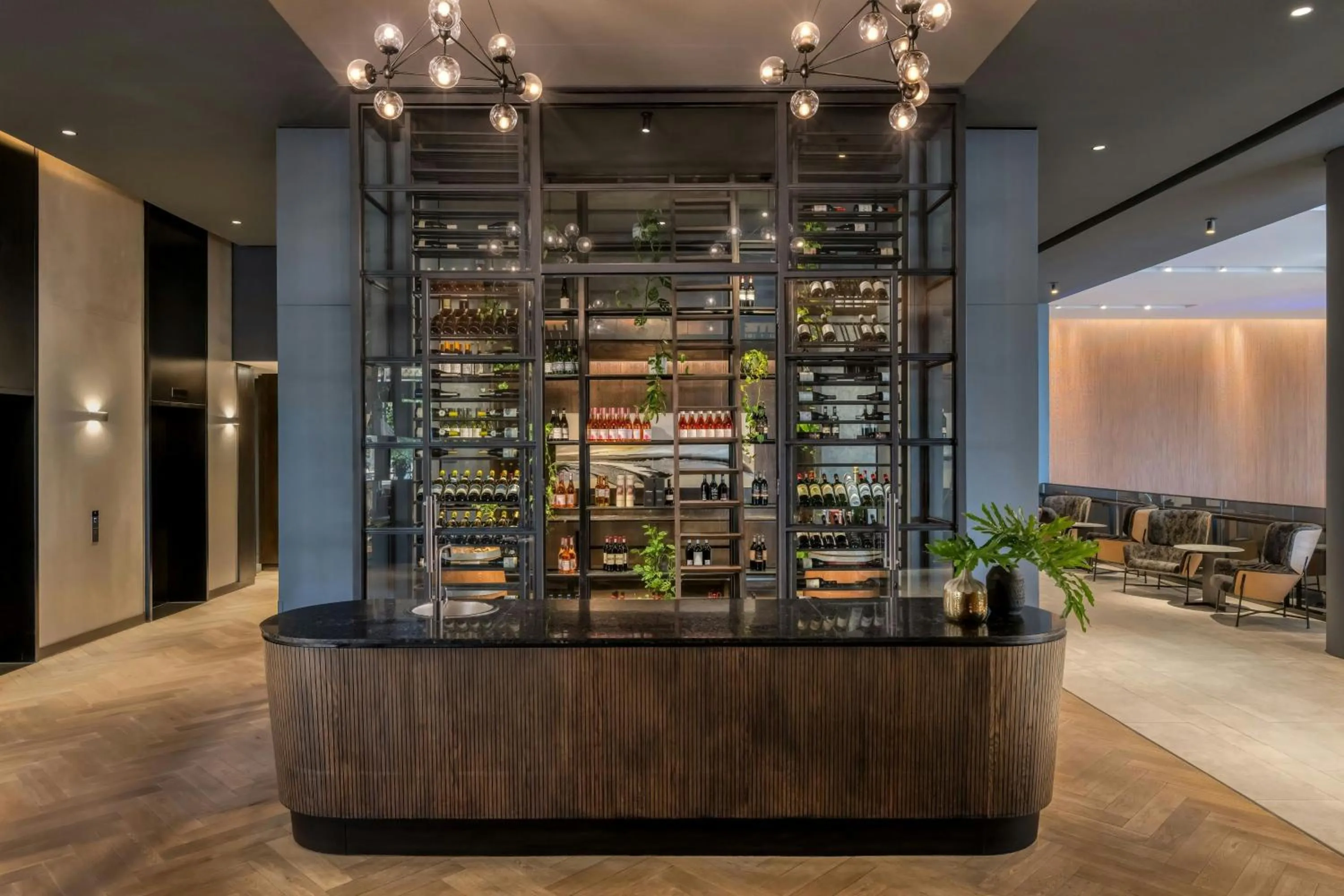 Lounge or bar in Johannesburg Marriott Hotel Melrose Arch