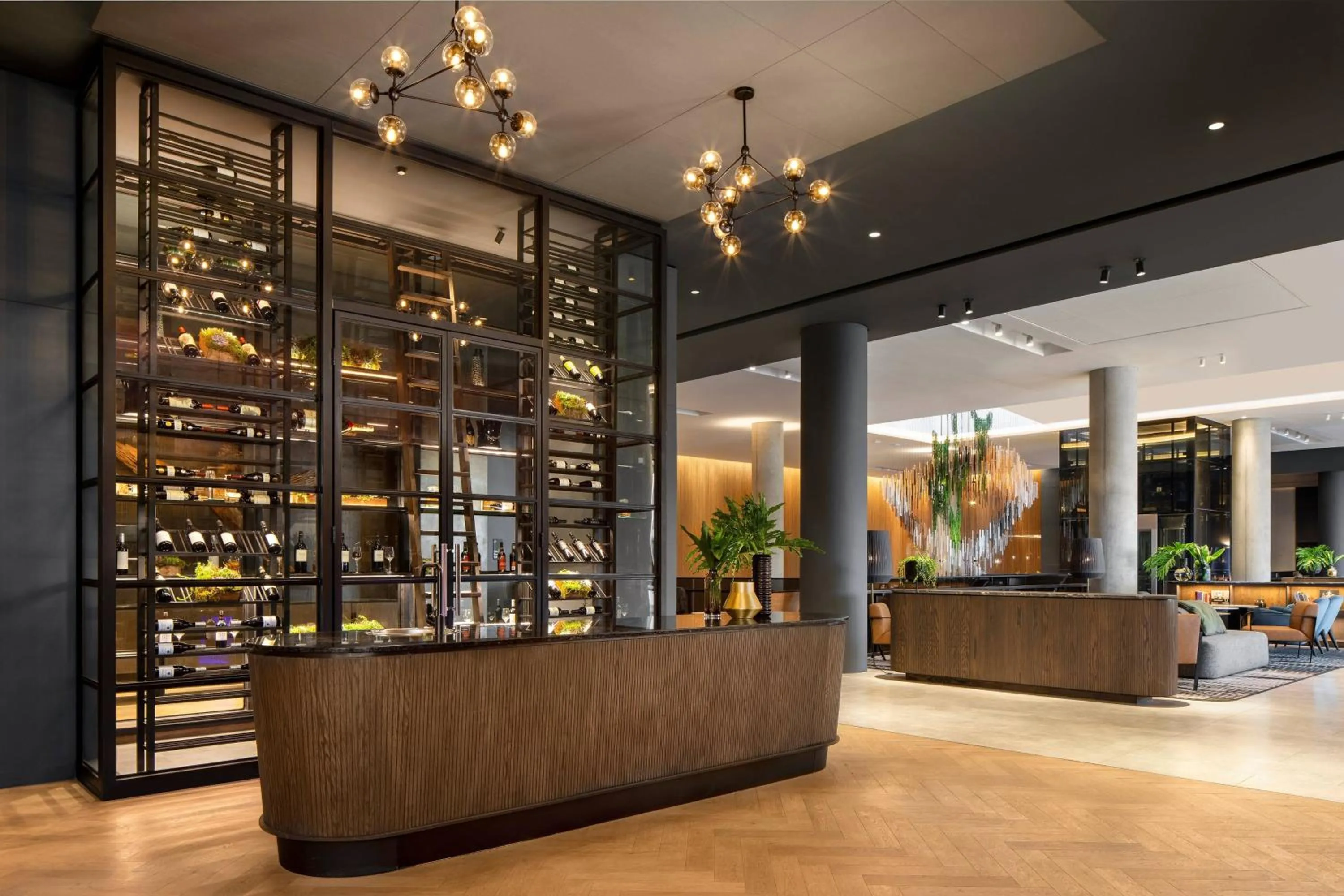 Restaurant/places to eat in Johannesburg Marriott Hotel Melrose Arch