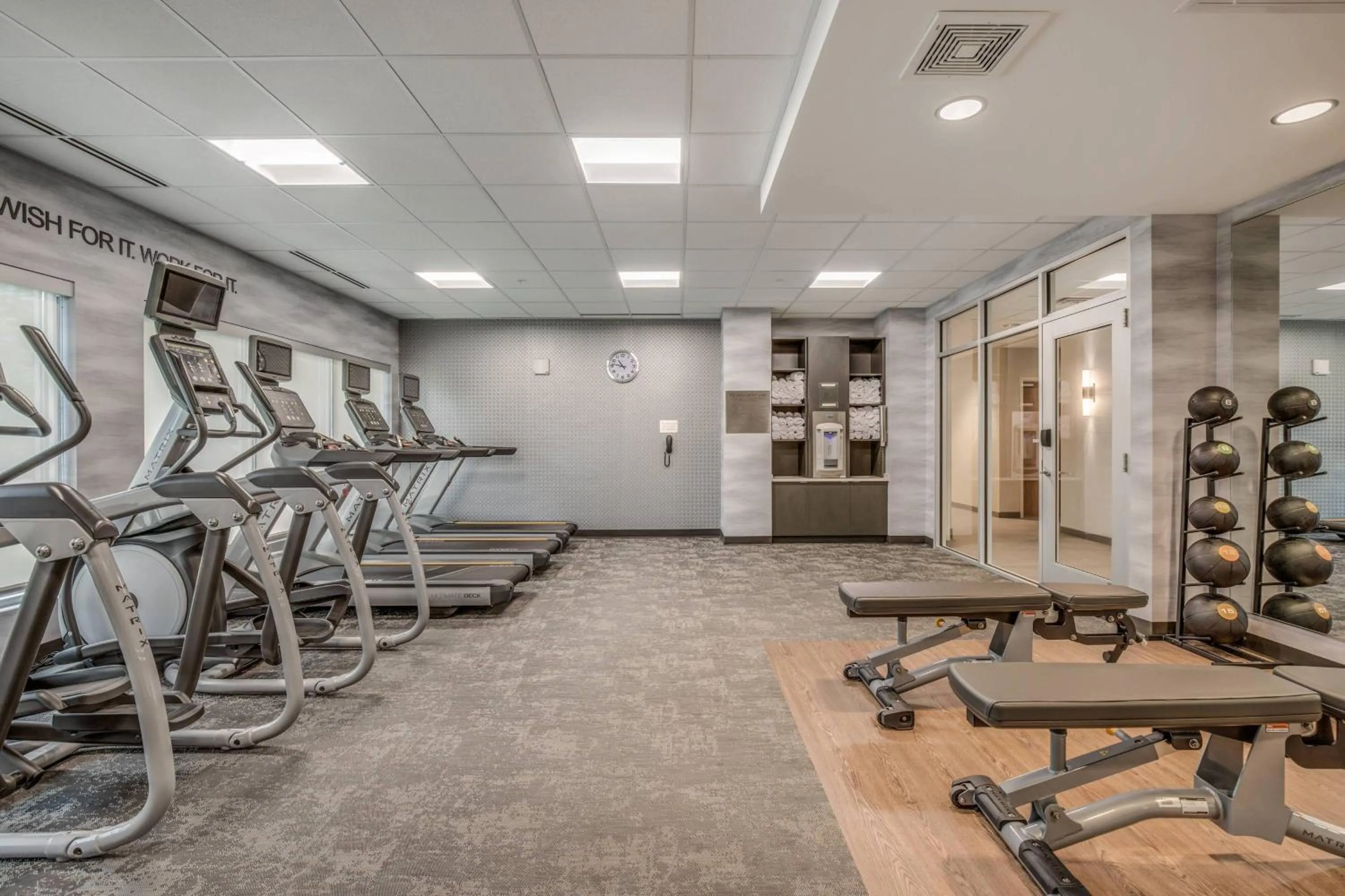 Fitness centre/facilities in Fairfield Inn & Suites Whitewater