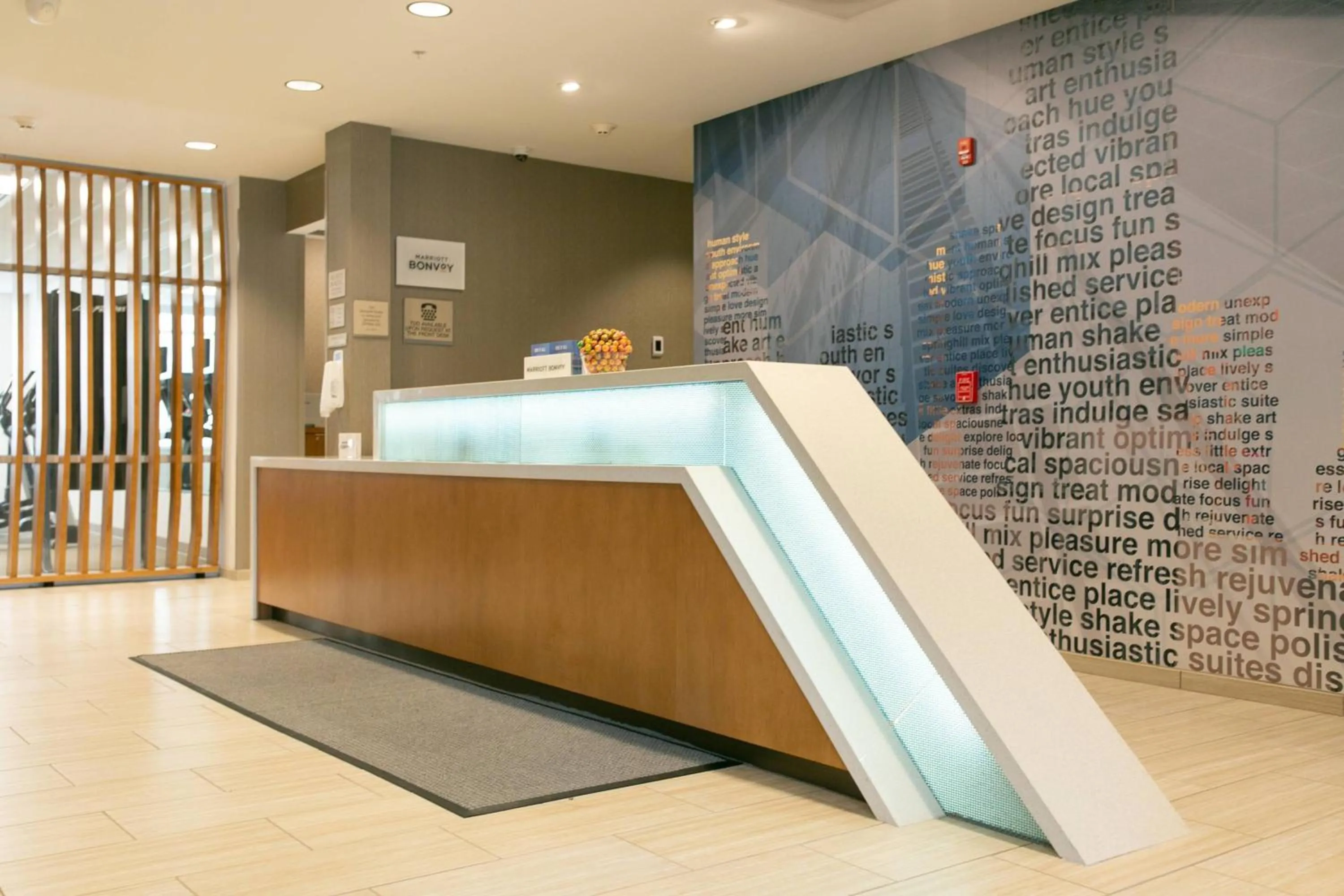 Lobby or reception in SpringHill Suites by Marriott South Bend Notre Dame Area