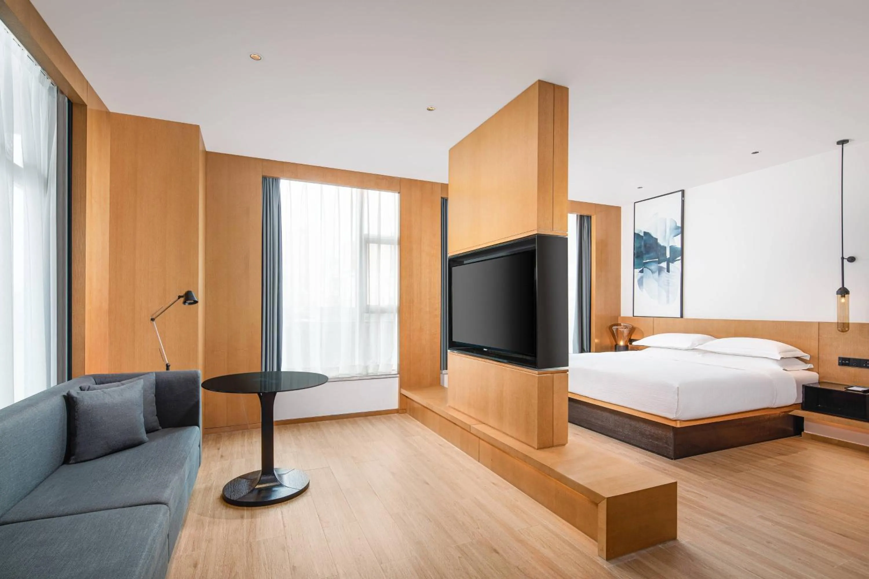 Bedroom, Bed in Fairfield by Marriott Xining North