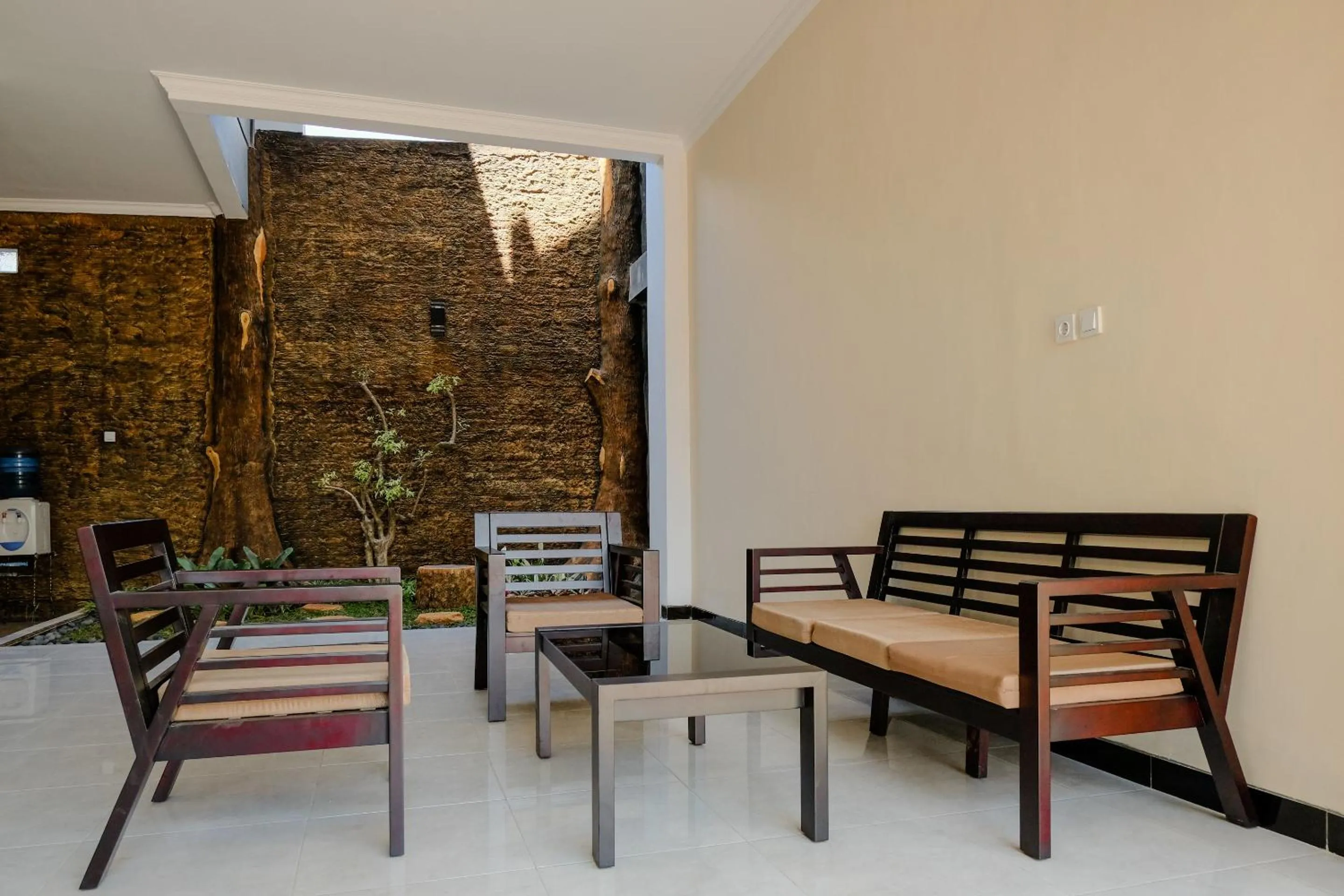 Seating area in Rahayu Residence Syariah Kediri